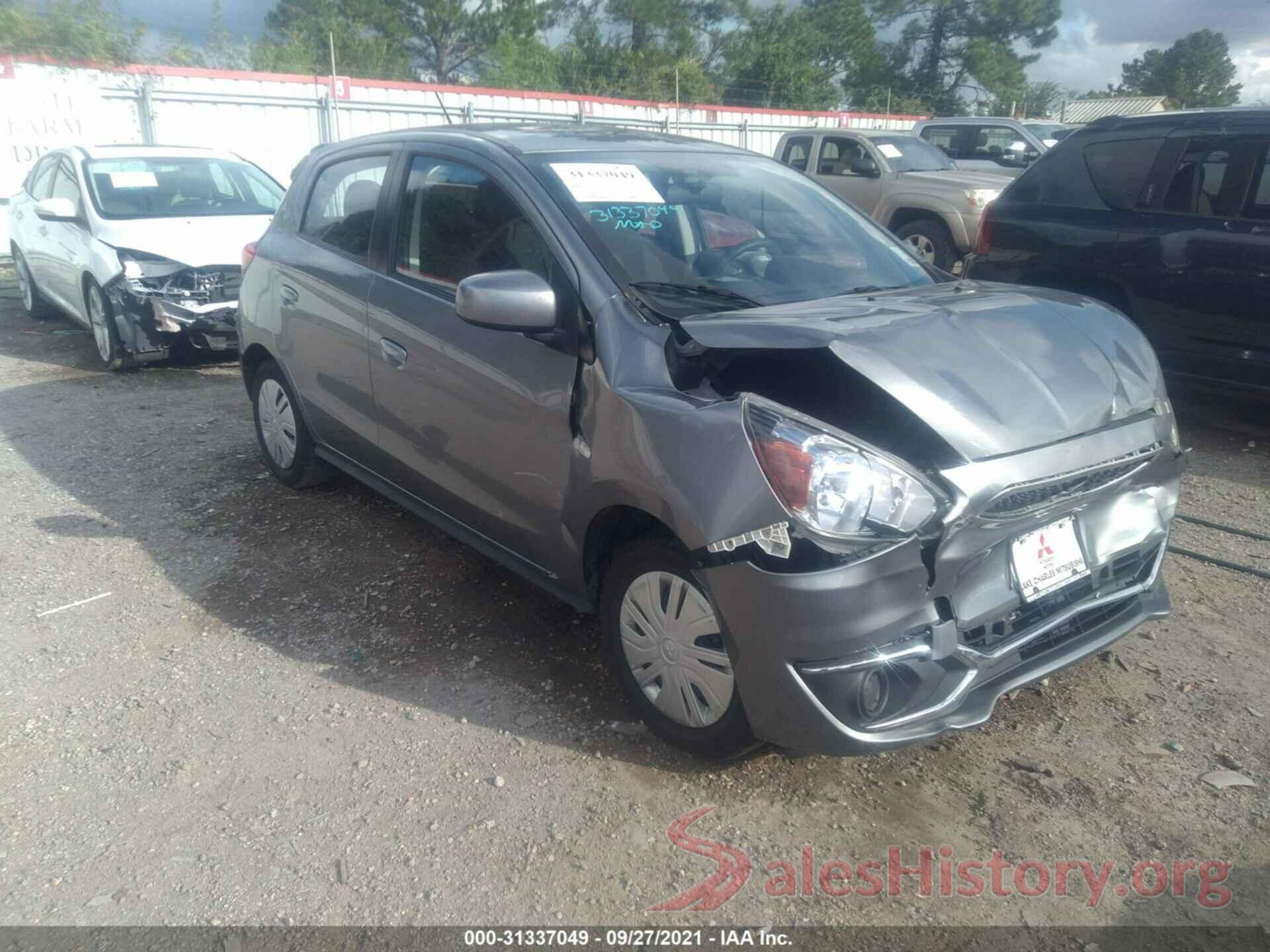 ML32A3HJXKH008425 2019 MITSUBISHI MIRAGE