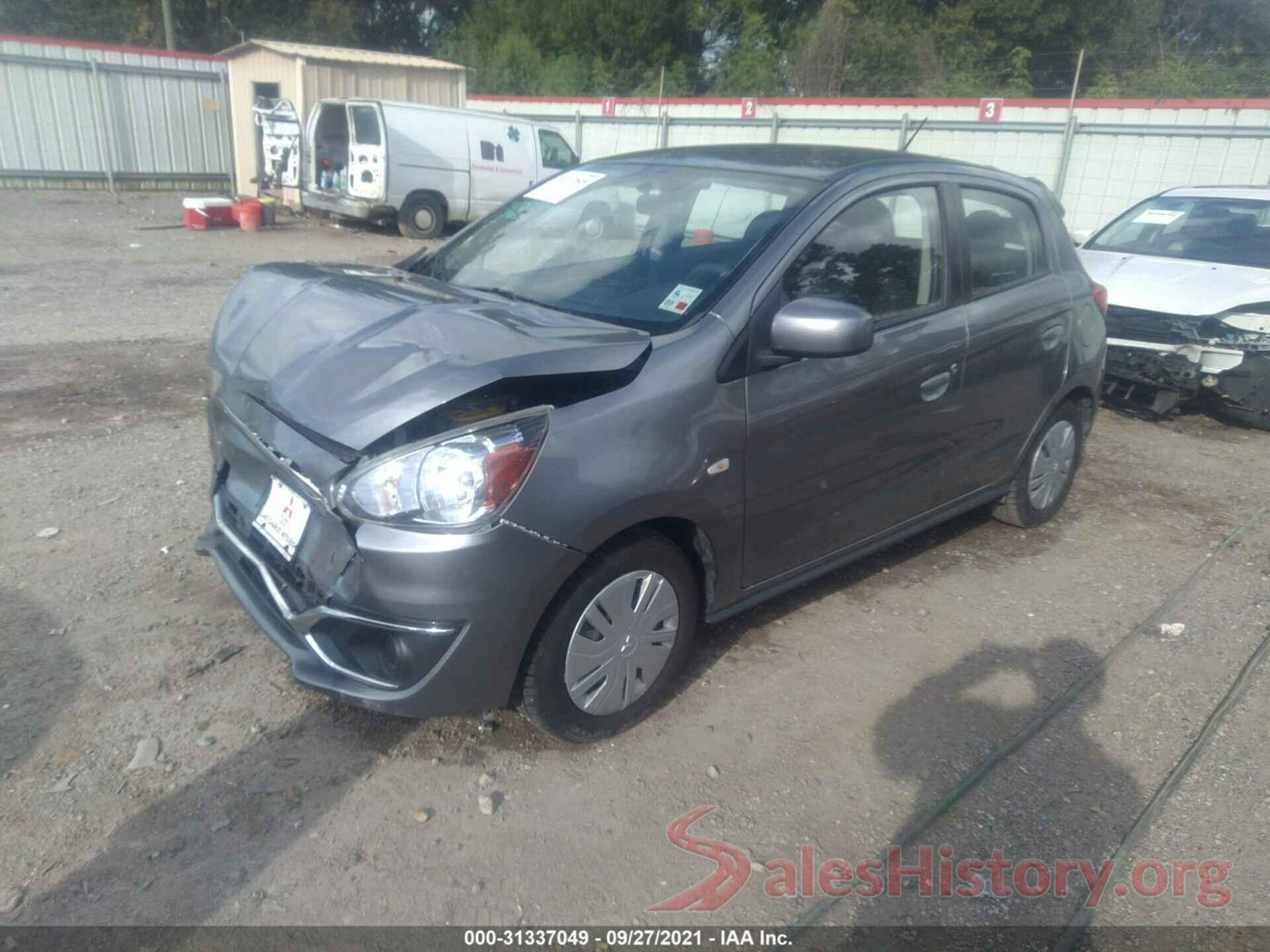 ML32A3HJXKH008425 2019 MITSUBISHI MIRAGE