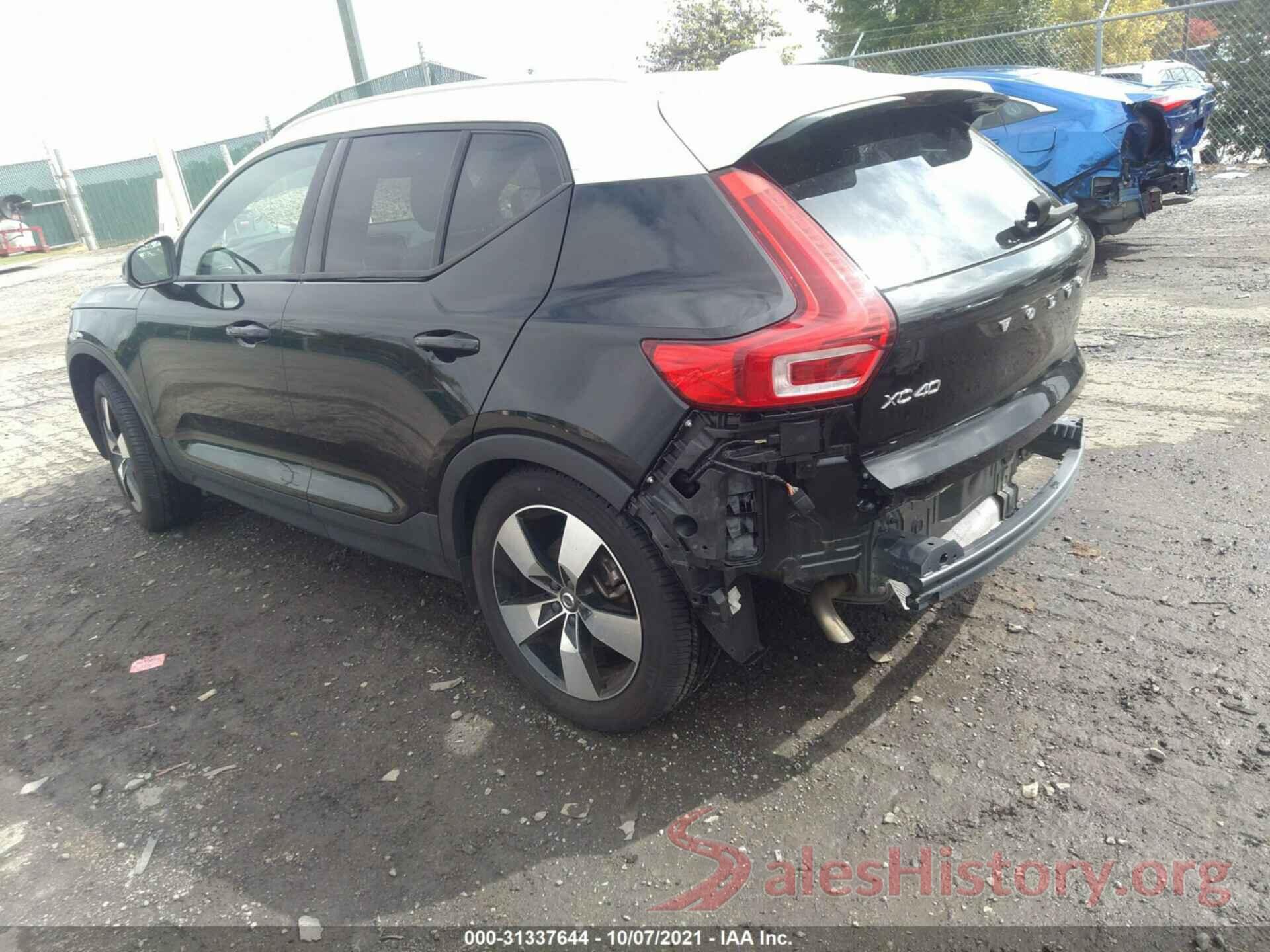 YV4162UK6L2179614 2020 VOLVO XC40