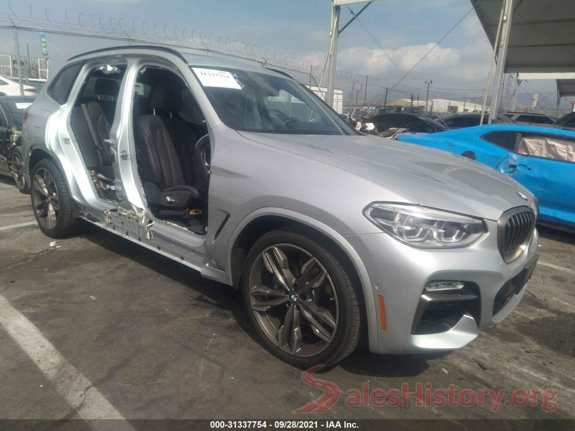 5UXTS3C57K0Z04722 2019 BMW X3