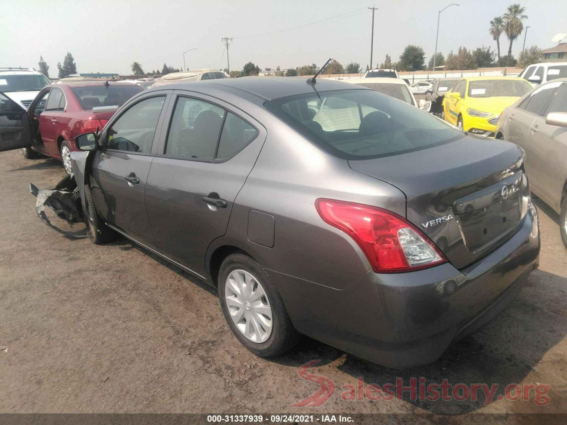 3N1CN7AP9GL831404 2016 NISSAN VERSA