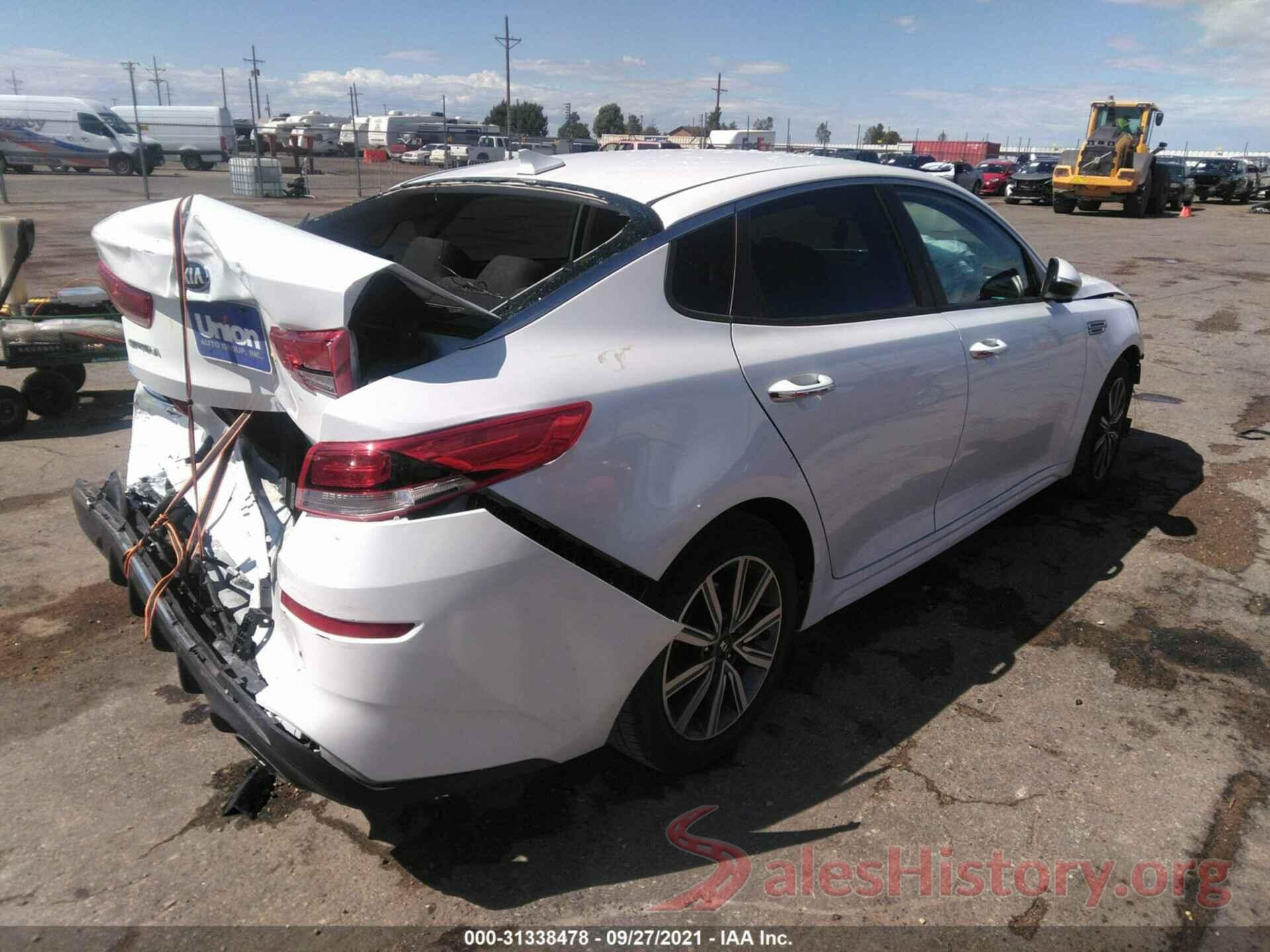 5XXGT4L31KG379482 2019 KIA OPTIMA