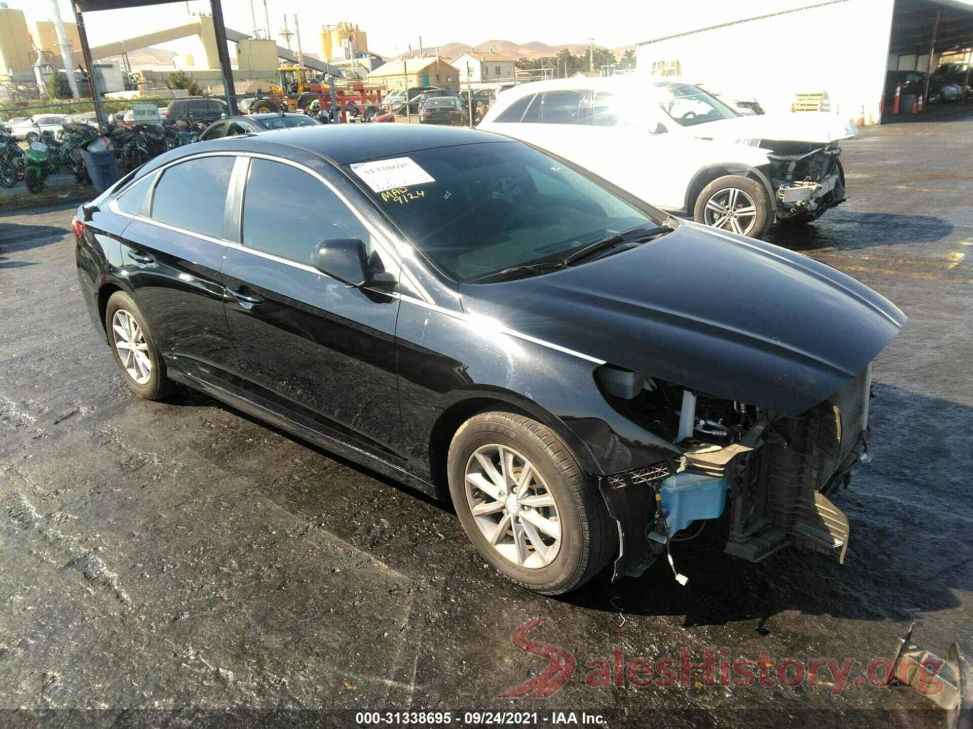 5NPE24AF7KH734571 2019 HYUNDAI SONATA