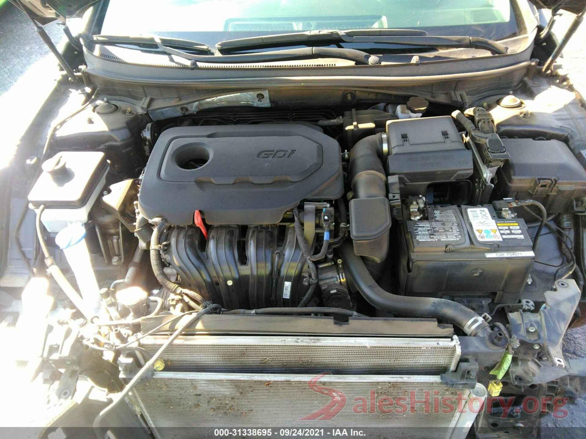 5NPE24AF7KH734571 2019 HYUNDAI SONATA