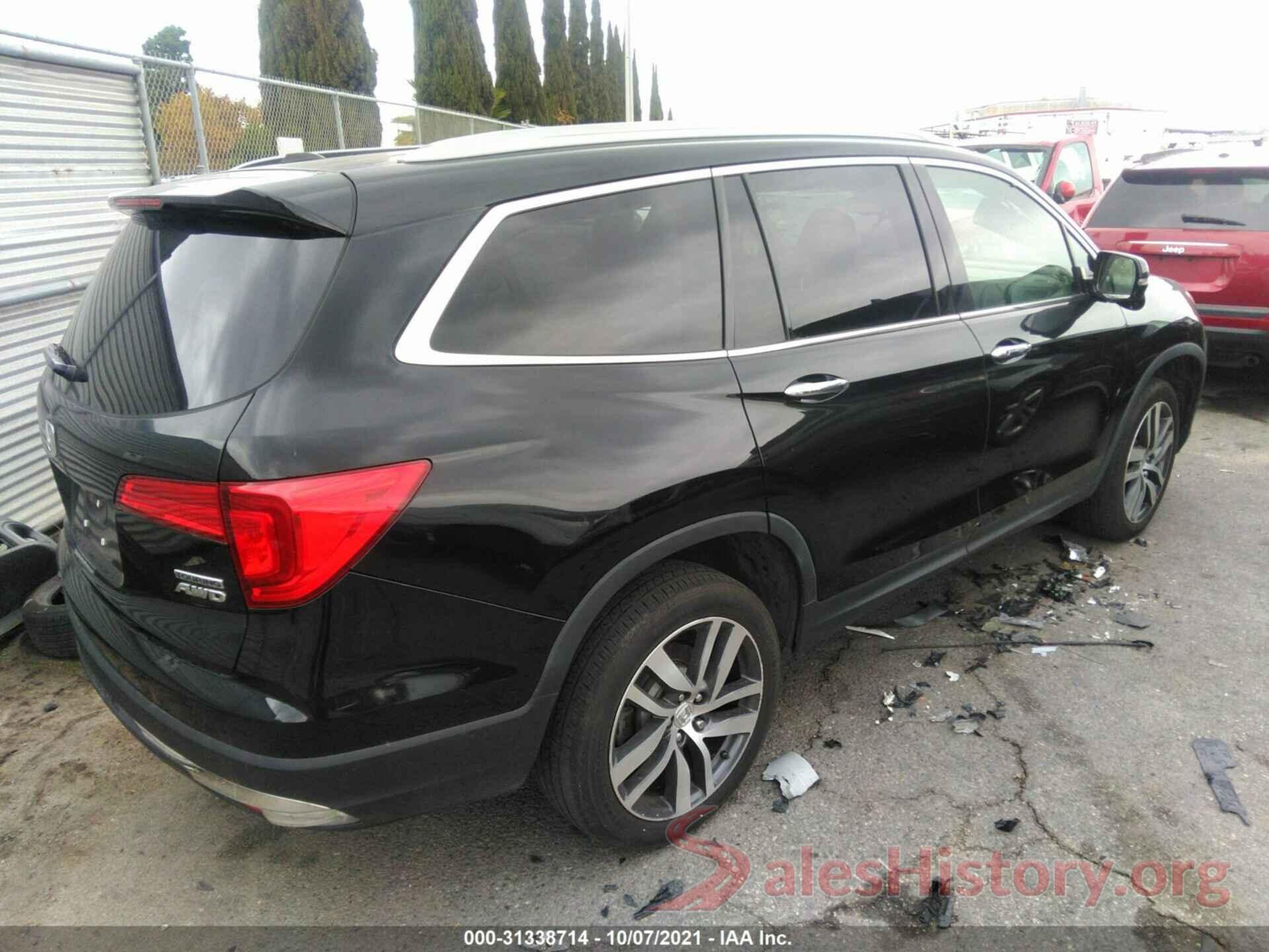 5FNYF6H93HB081435 2017 HONDA PILOT