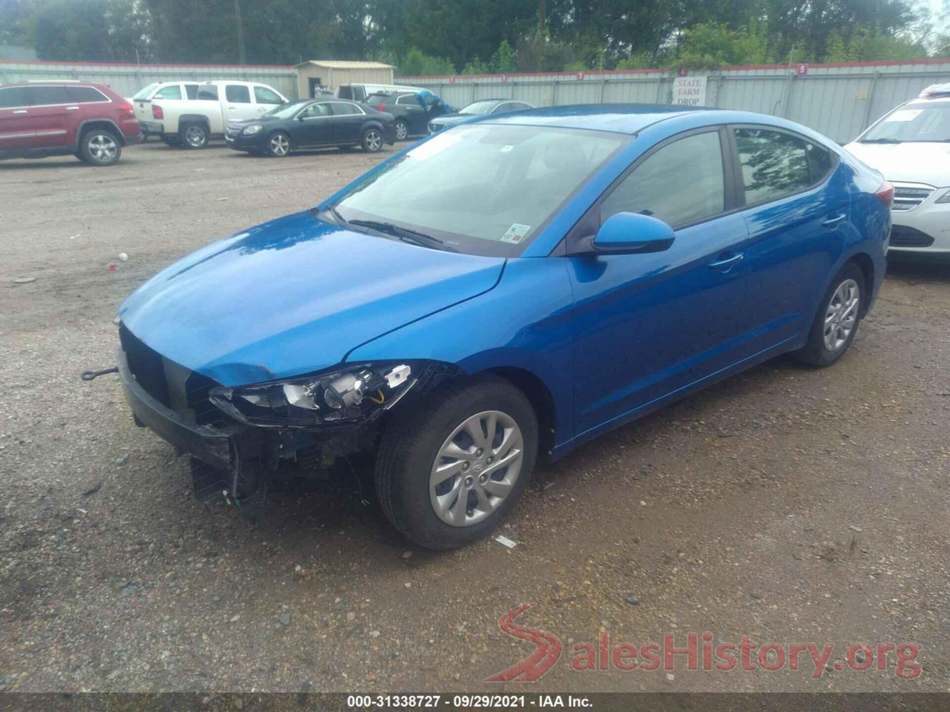 KMHD74LF0JU597029 2018 HYUNDAI ELANTRA