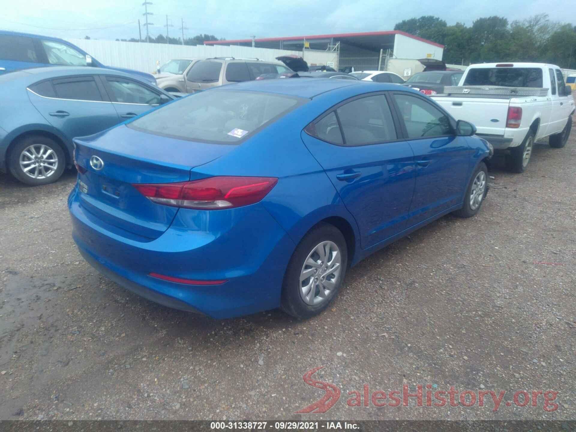 KMHD74LF0JU597029 2018 HYUNDAI ELANTRA