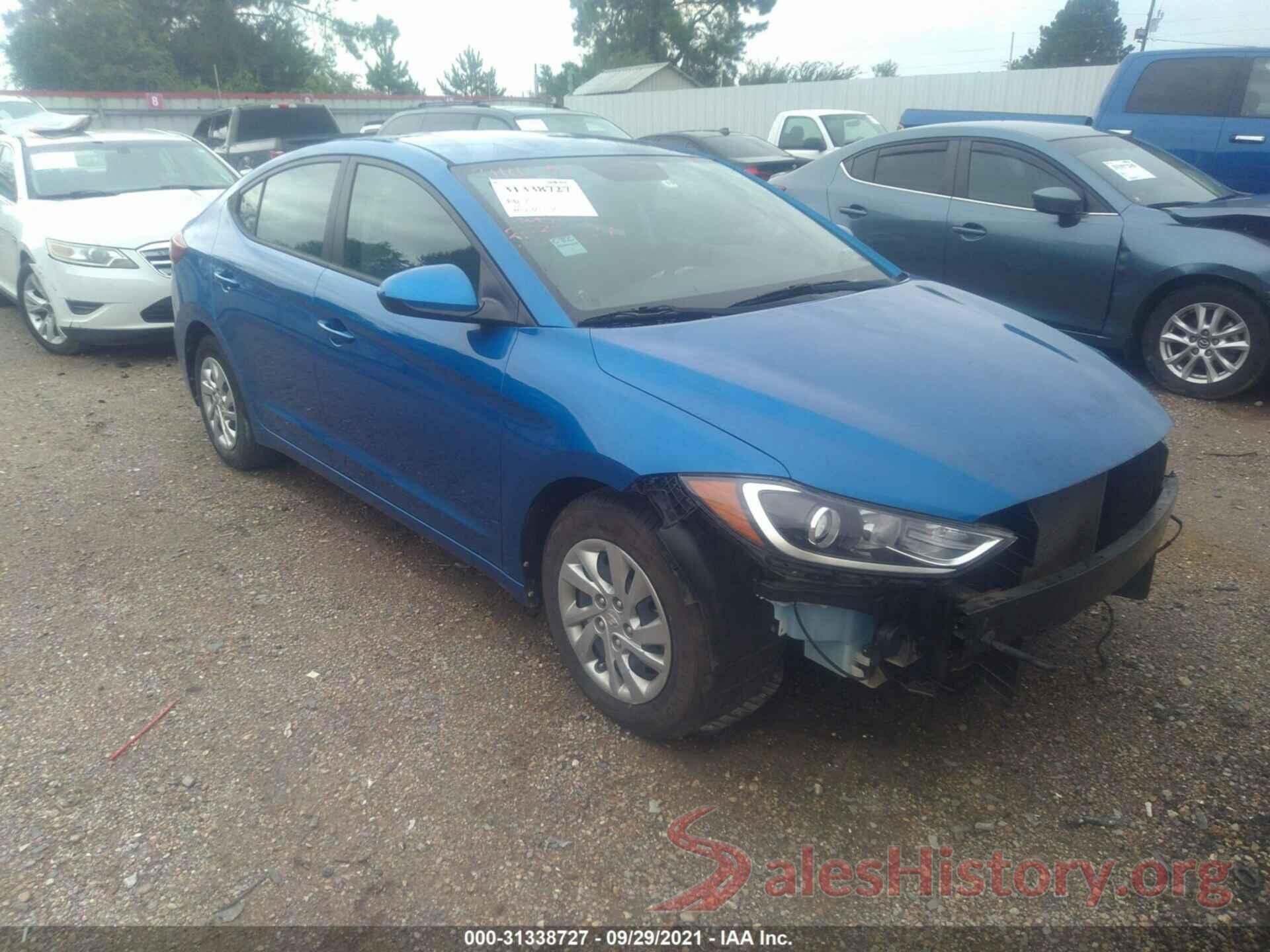 KMHD74LF0JU597029 2018 HYUNDAI ELANTRA