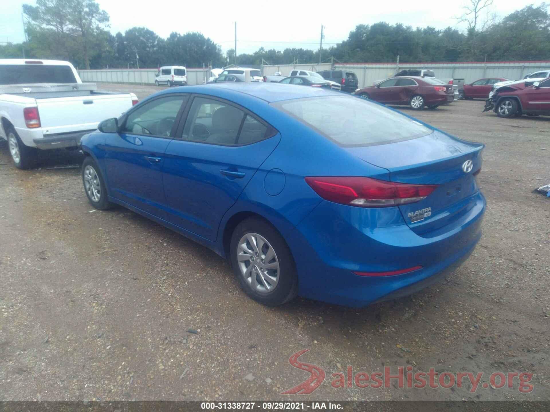 KMHD74LF0JU597029 2018 HYUNDAI ELANTRA