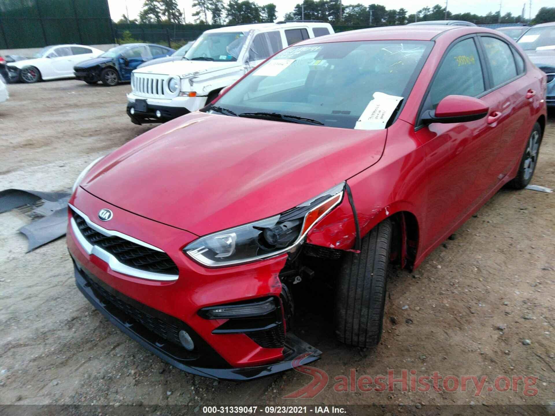 3KPF24AD9LE152142 2020 KIA FORTE