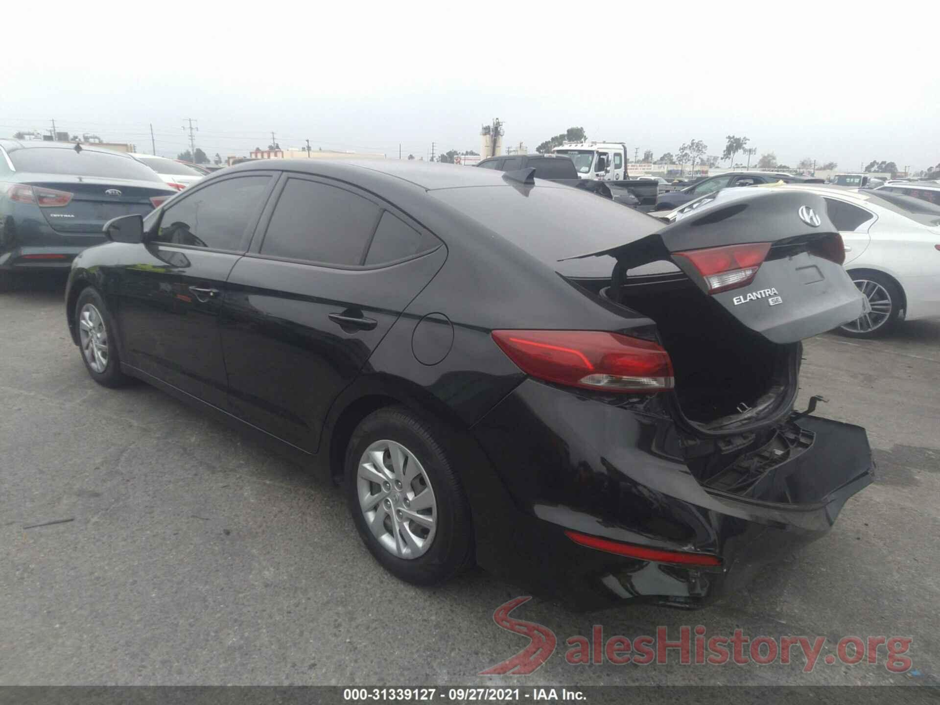 5NPD74LFXHH081382 2017 HYUNDAI ELANTRA