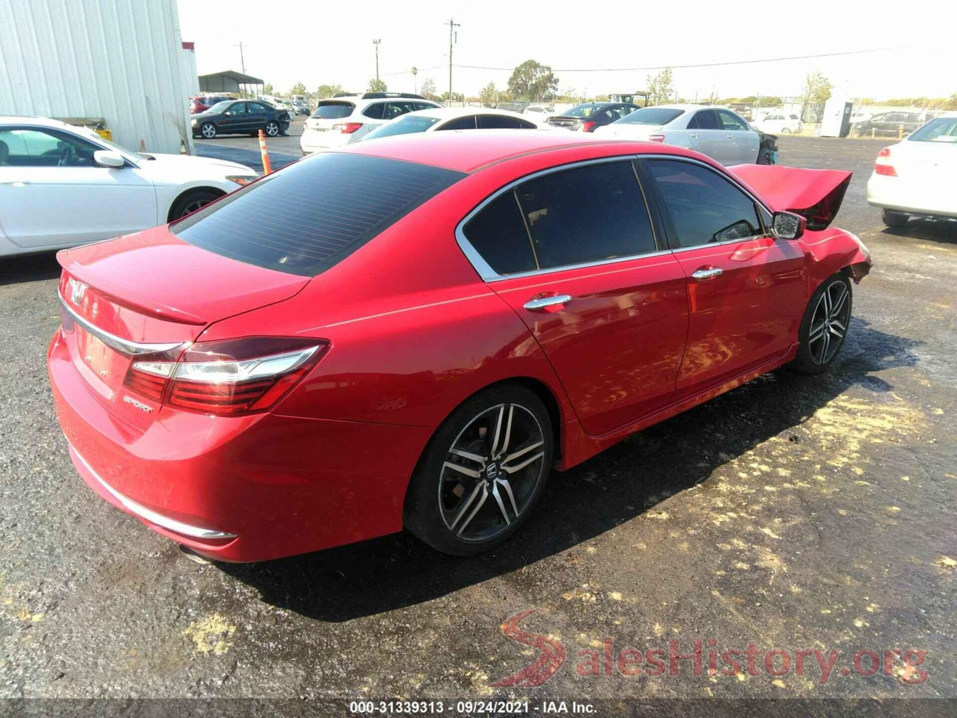 1HGCR2F5XGA137048 2016 HONDA ACCORD SEDAN