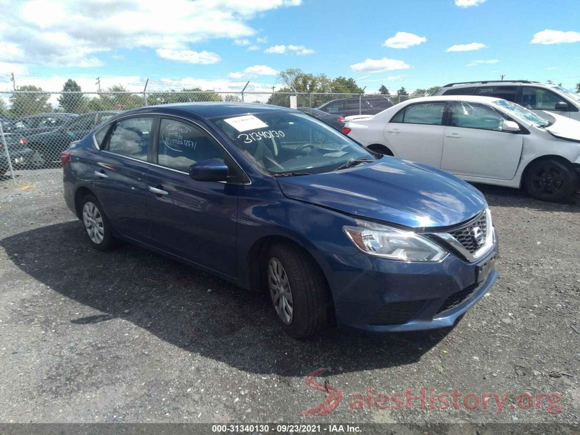 3N1AB7AP0JY287854 2018 NISSAN SENTRA