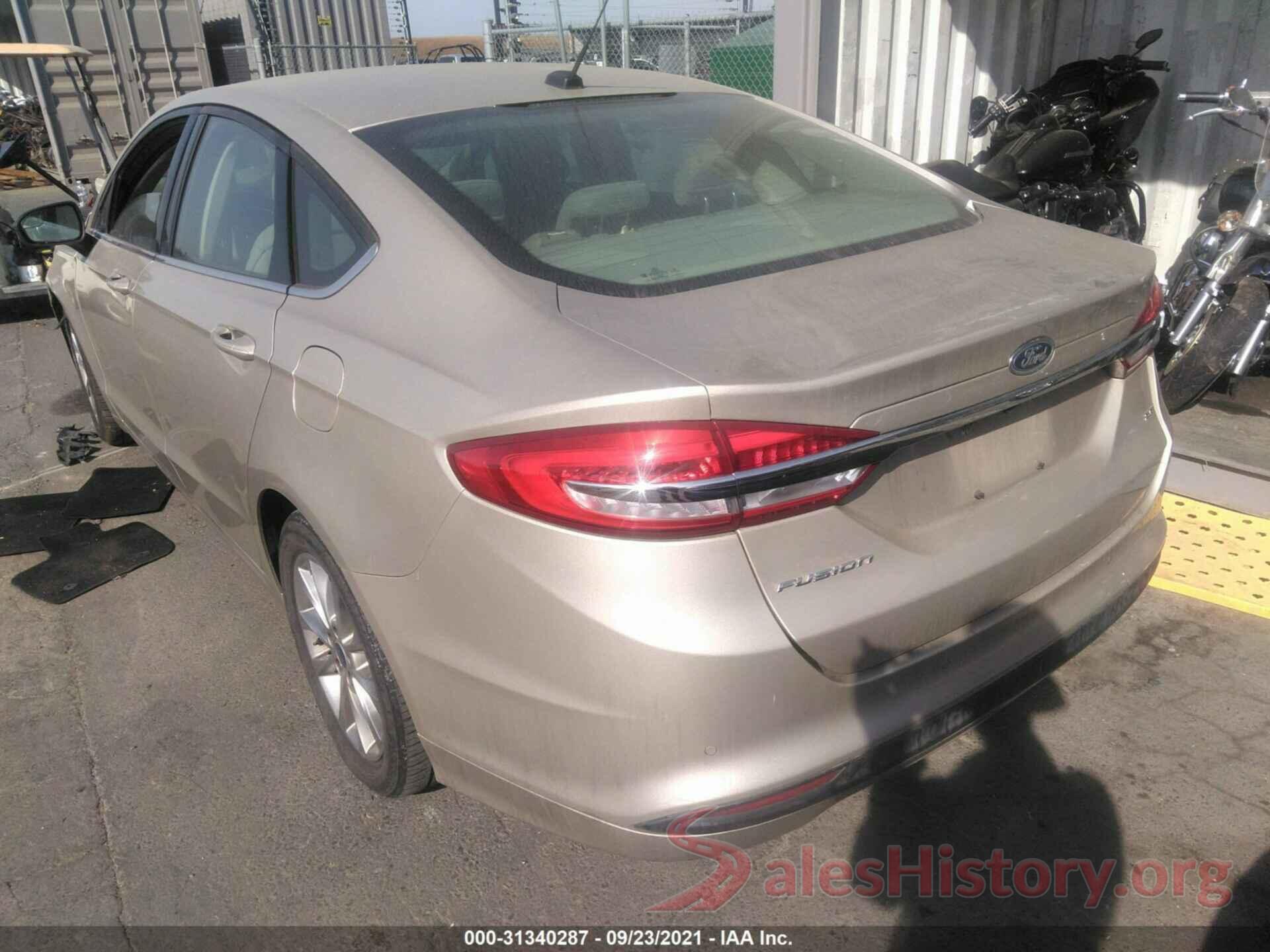 3FA6P0H71HR109611 2017 FORD FUSION