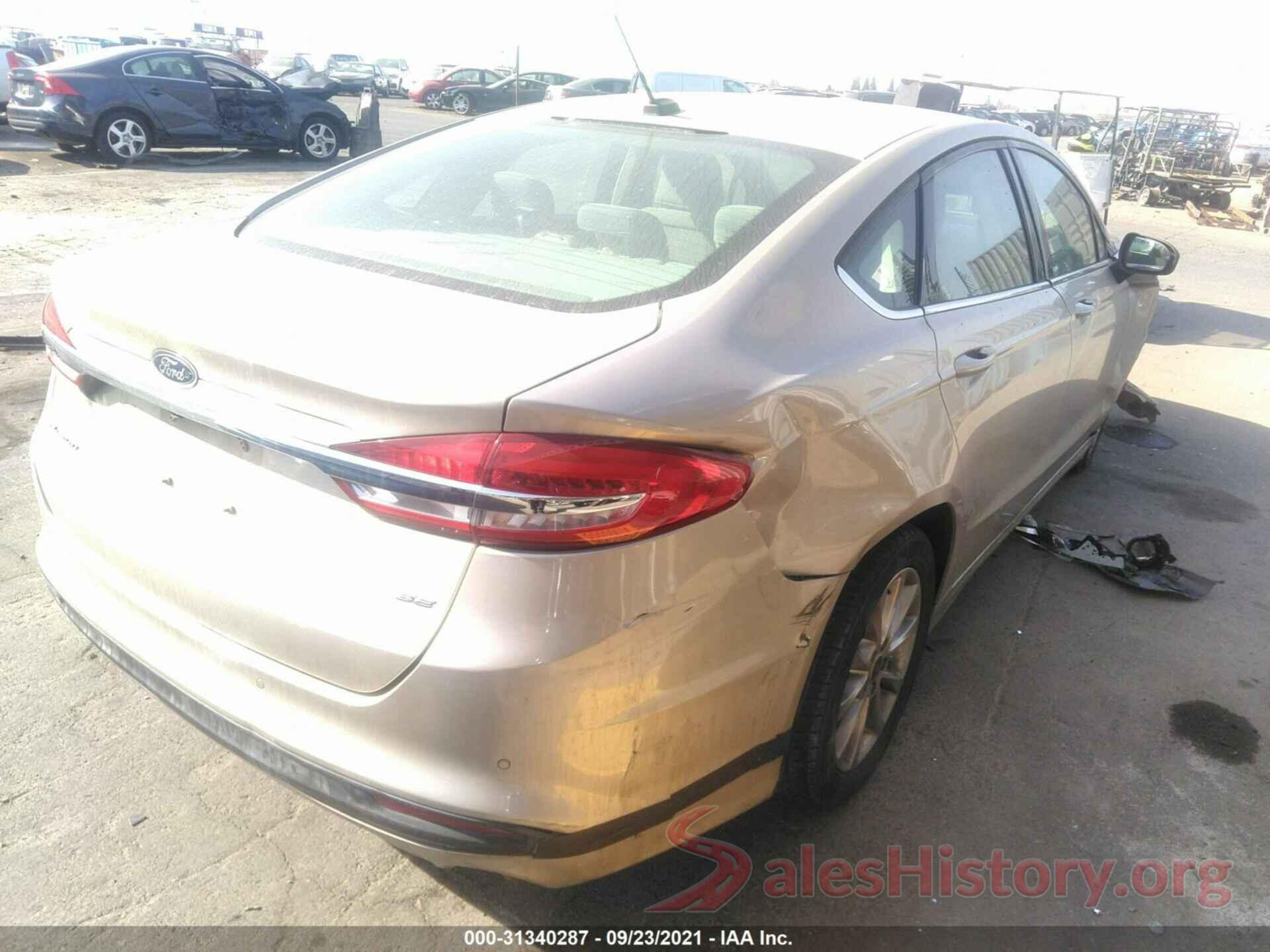 3FA6P0H71HR109611 2017 FORD FUSION