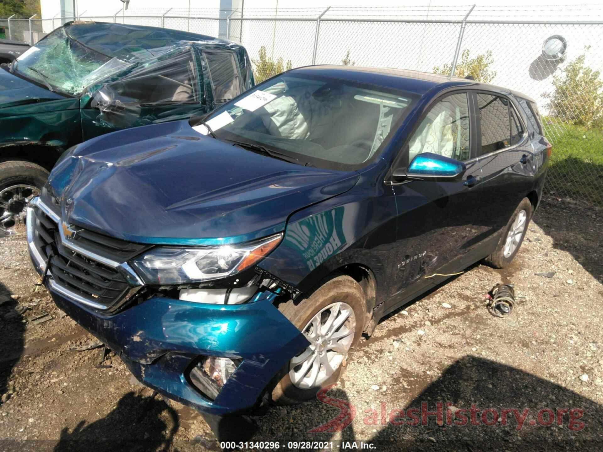 3GNAXKEV8ML300837 2021 CHEVROLET EQUINOX