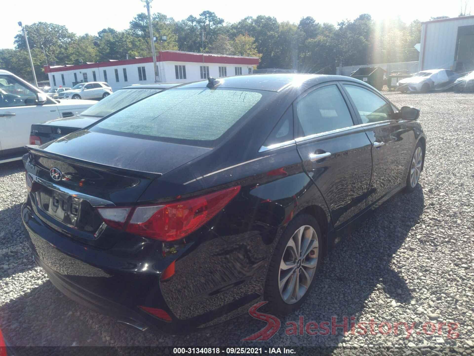 5NPEC4AC8EH886088 2014 HYUNDAI SONATA