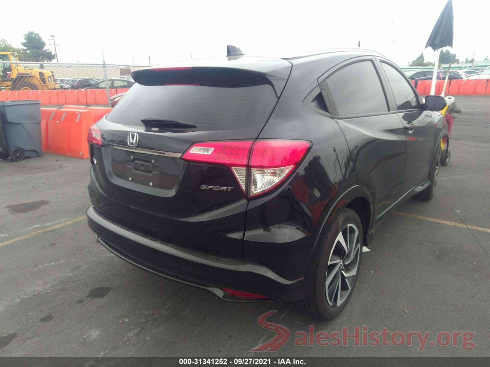 3CZRU5H13KM727343 2019 HONDA HR-V