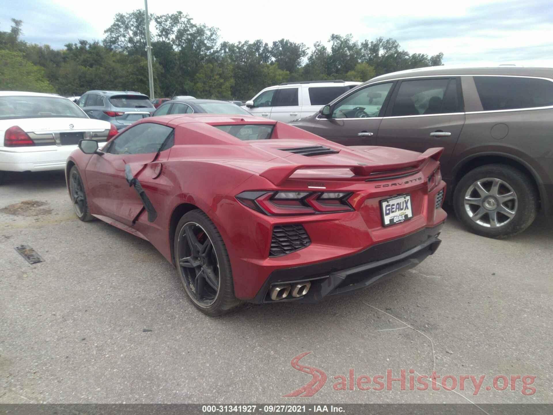 1G1YB3D4XM5122930 2021 CHEVROLET CORVETTE