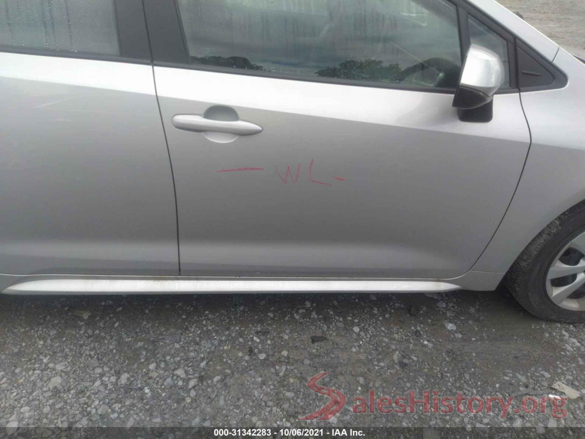 5YFEPMAE1MP222142 2021 TOYOTA COROLLA