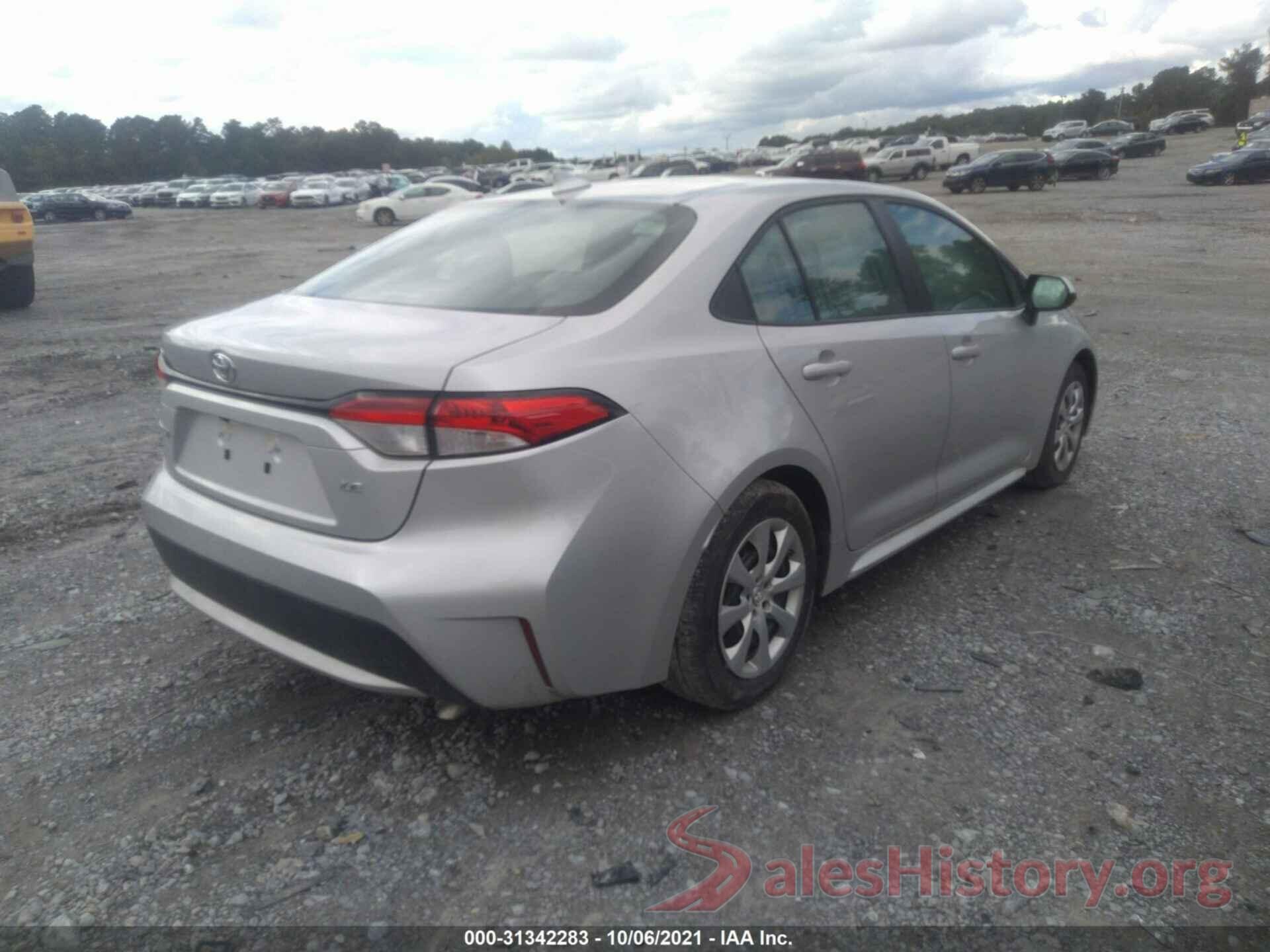 5YFEPMAE1MP222142 2021 TOYOTA COROLLA