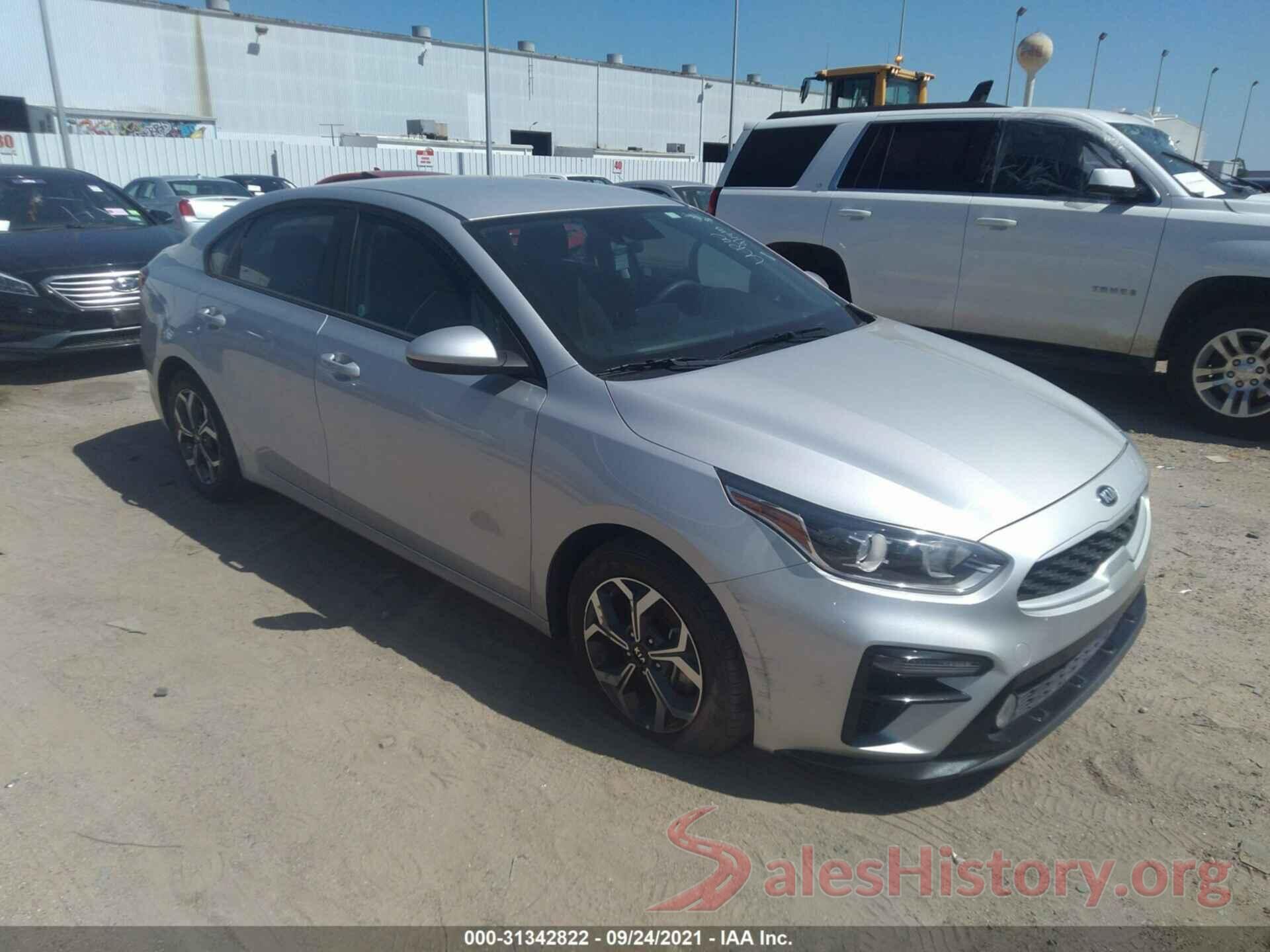 3KPF24ADXLE202224 2020 KIA FORTE