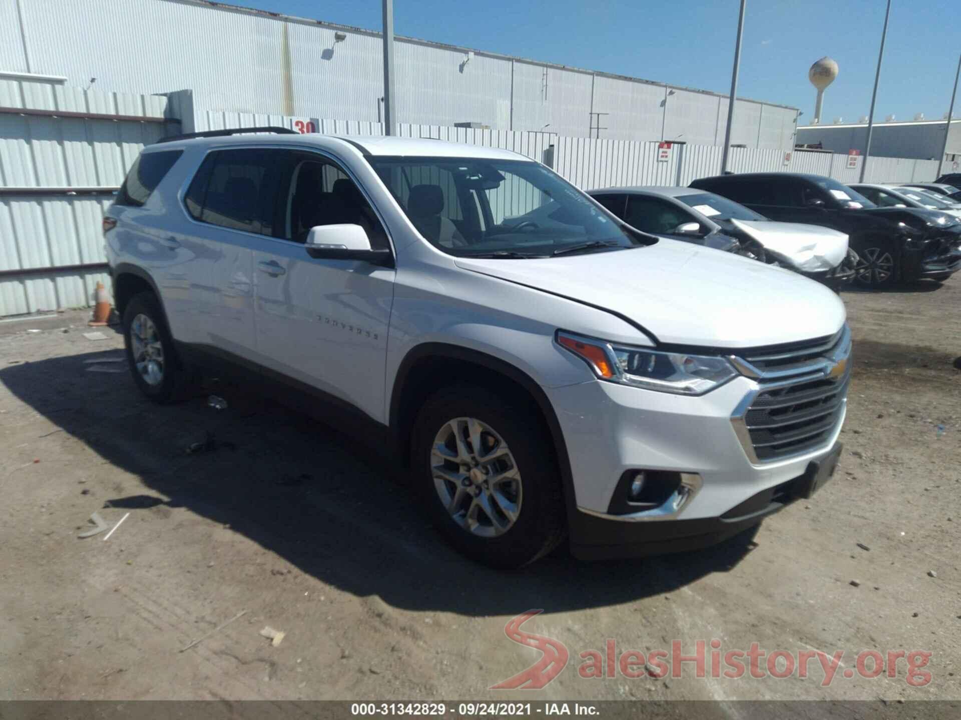 1GNERGKW8MJ166005 2021 CHEVROLET TRAVERSE