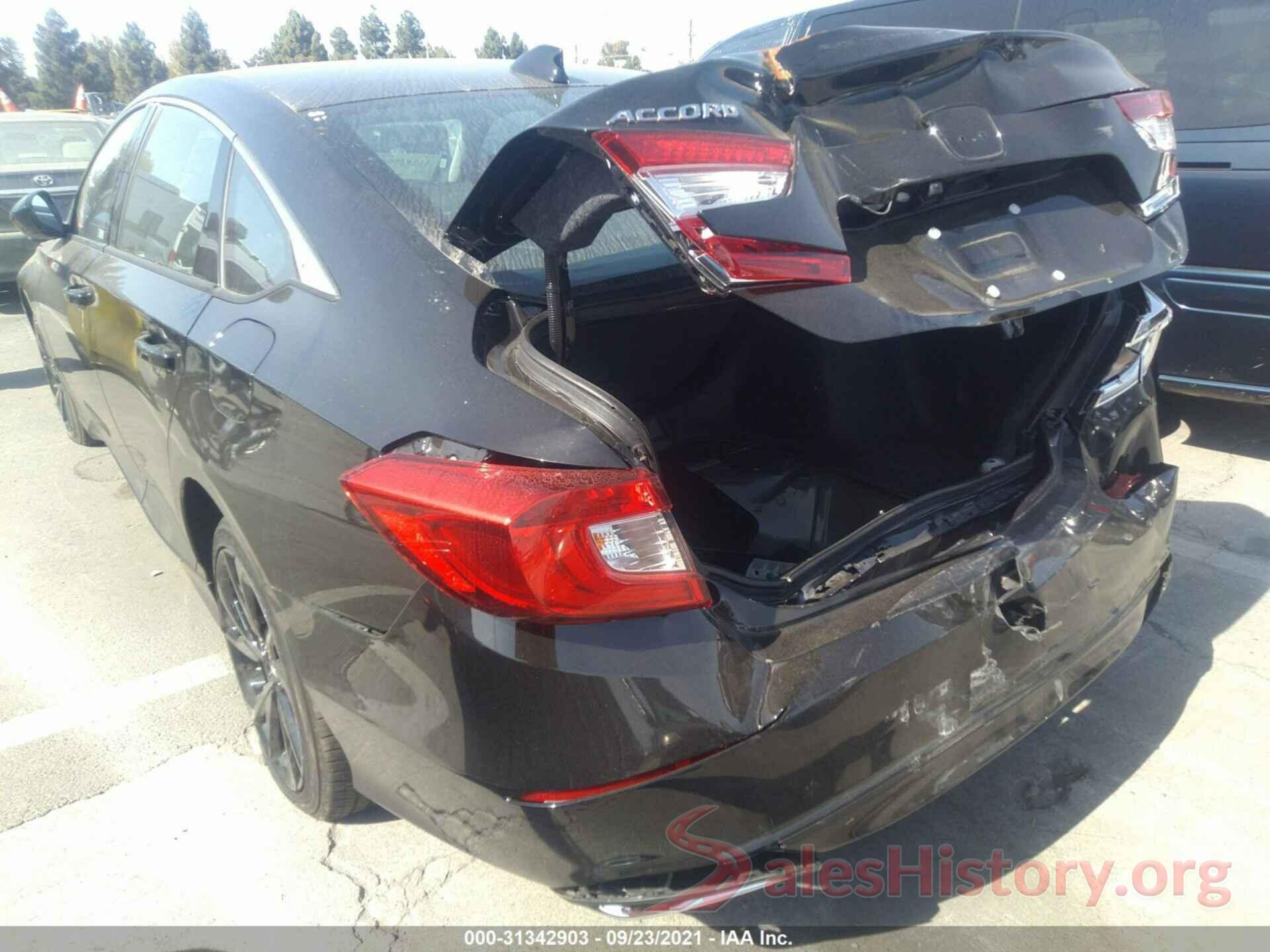 1HGCV1F15MA092437 2021 HONDA ACCORD SEDAN