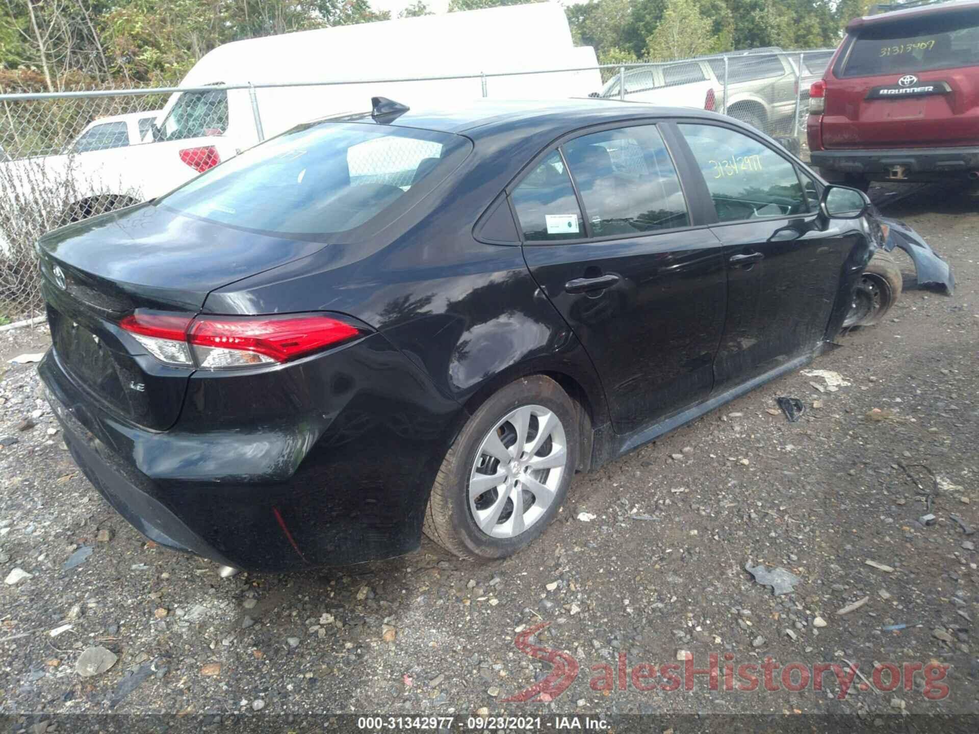 5YFEPMAE9MP202429 2021 TOYOTA COROLLA