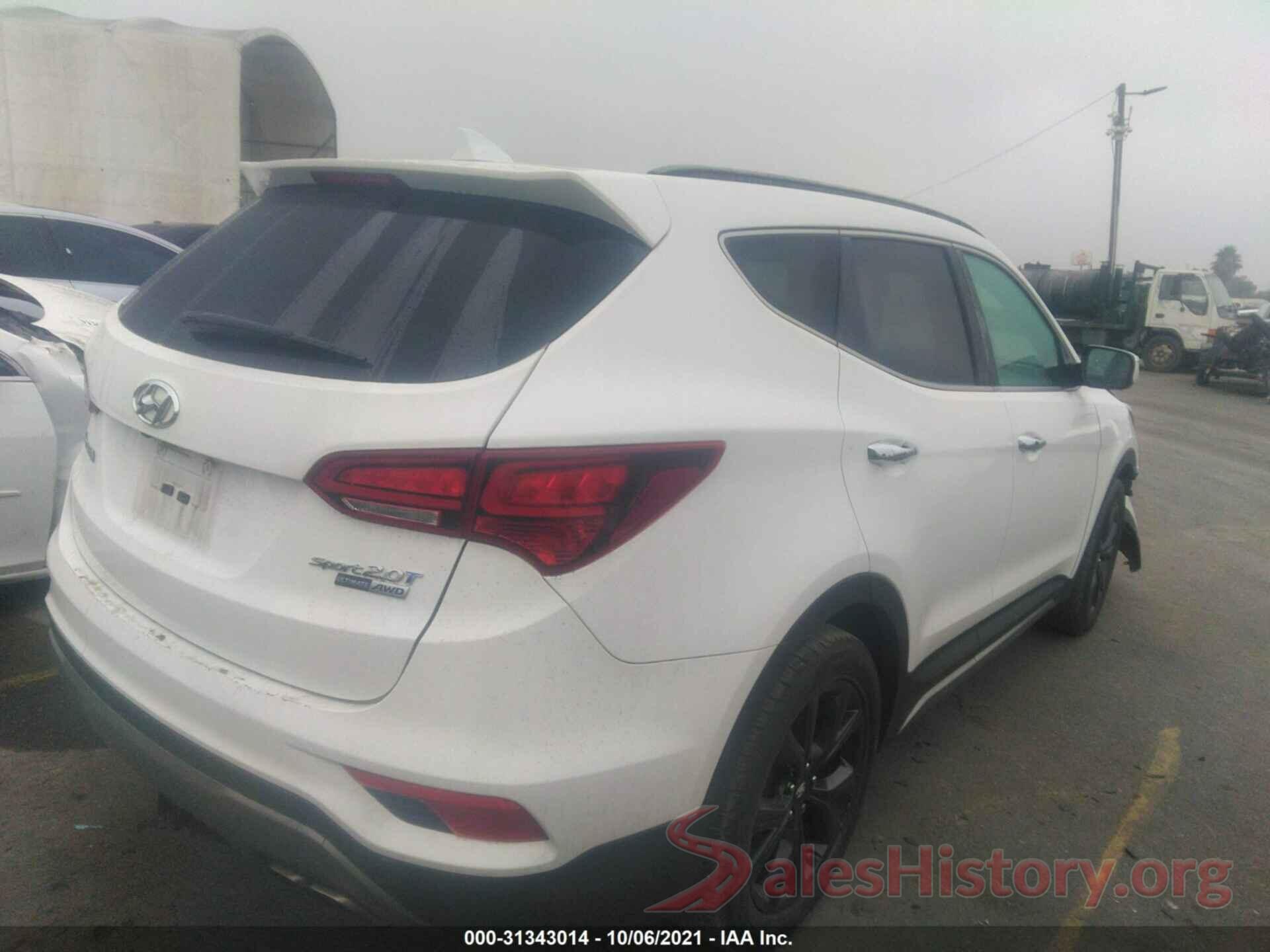 5XYZWDLA1HG399699 2017 HYUNDAI SANTA FE SPORT