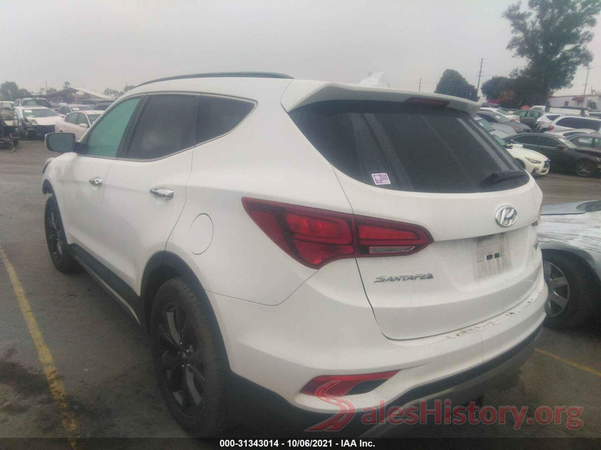 5XYZWDLA1HG399699 2017 HYUNDAI SANTA FE SPORT