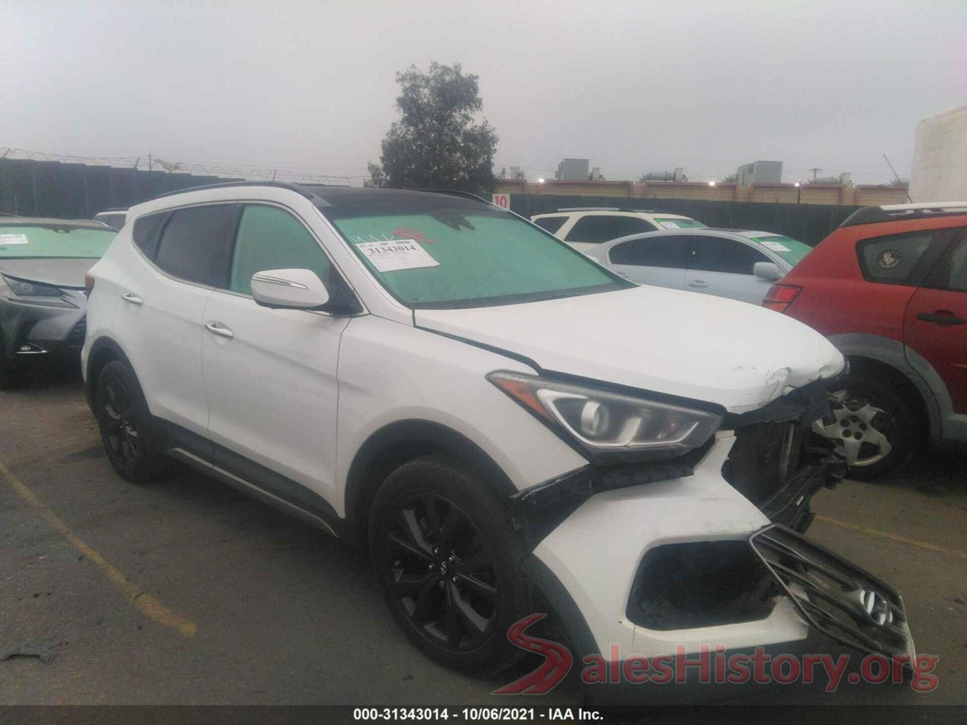 5XYZWDLA1HG399699 2017 HYUNDAI SANTA FE SPORT