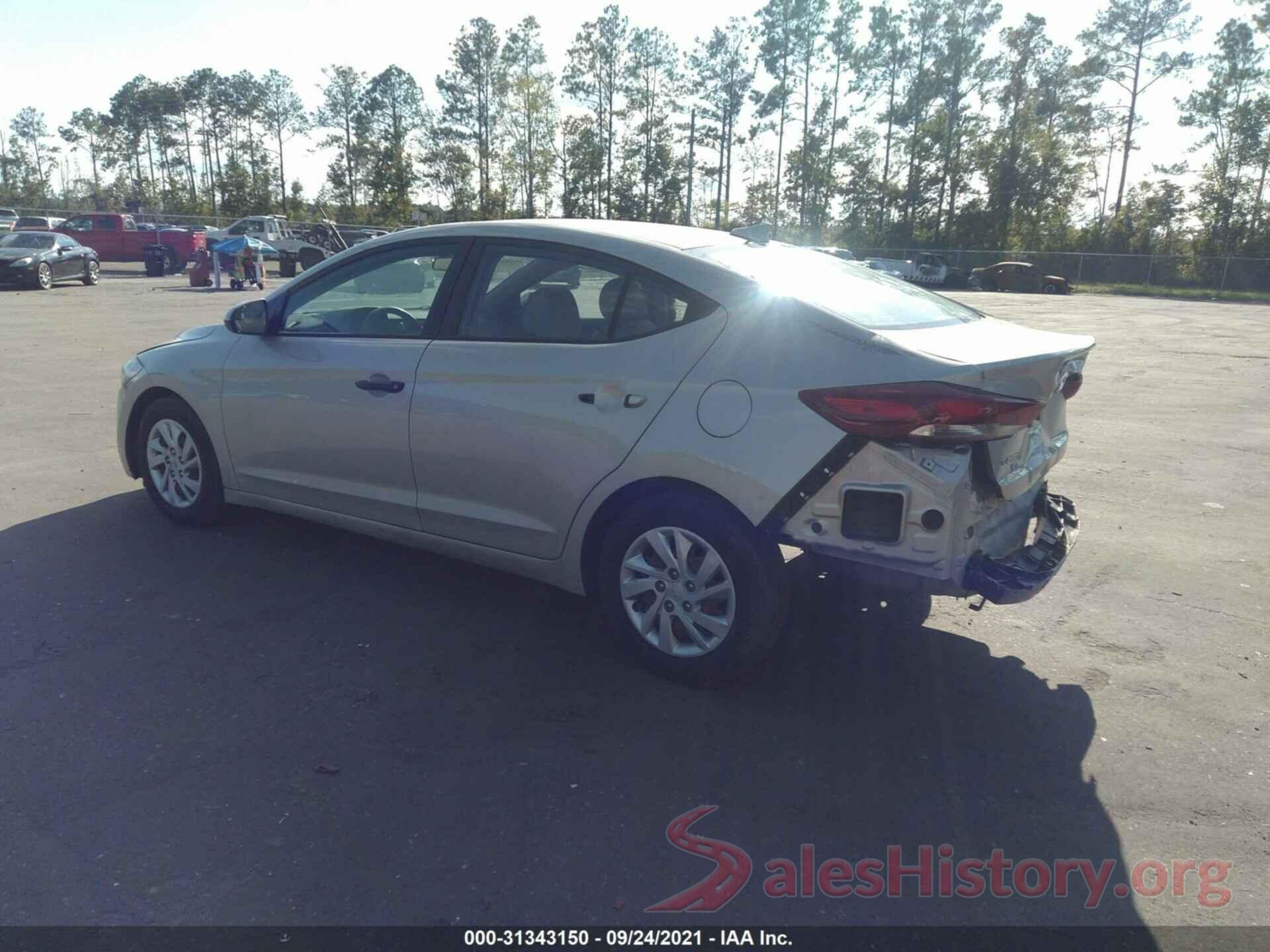 5NPD74LF1HH152145 2017 HYUNDAI ELANTRA