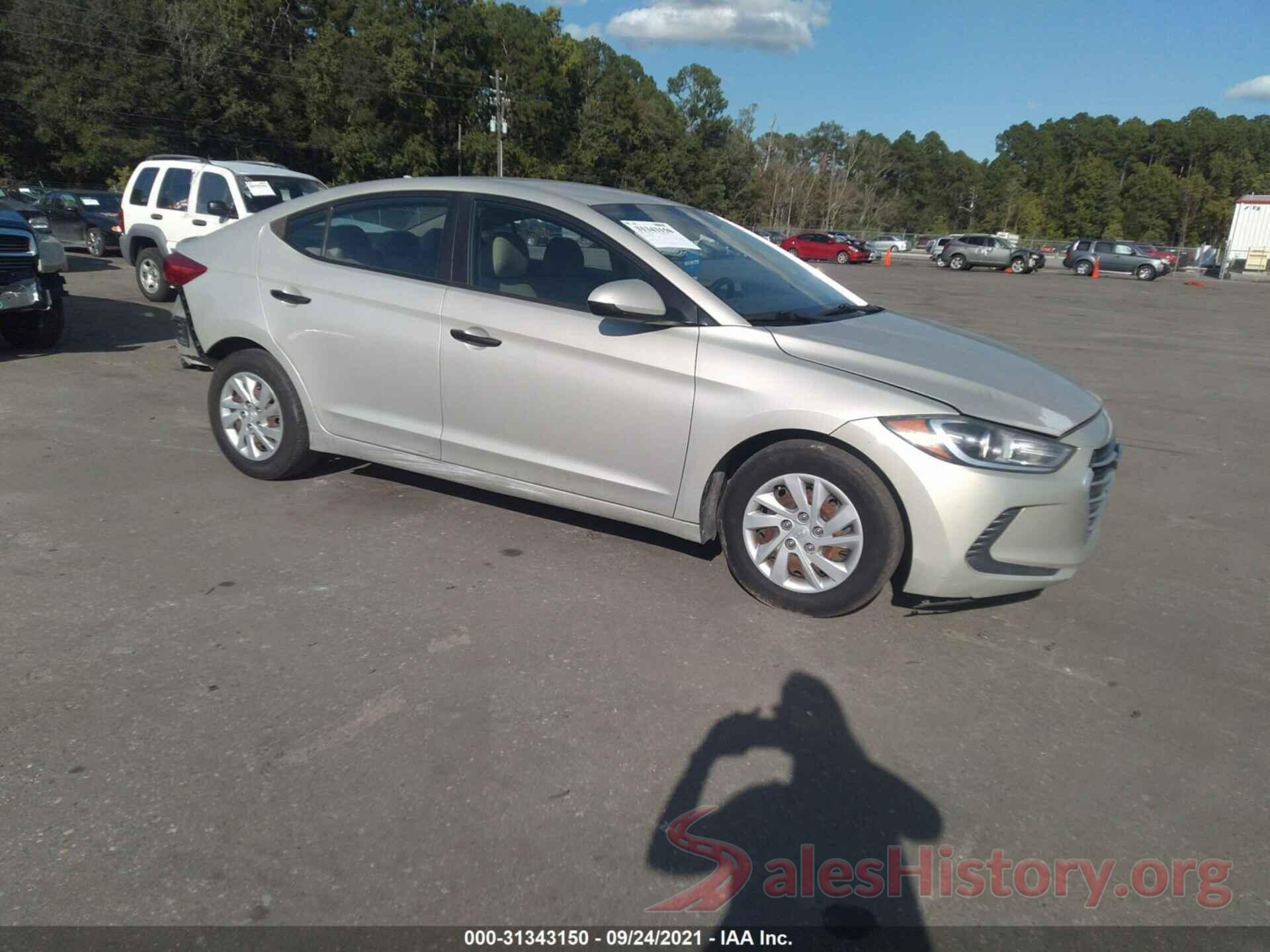 5NPD74LF1HH152145 2017 HYUNDAI ELANTRA