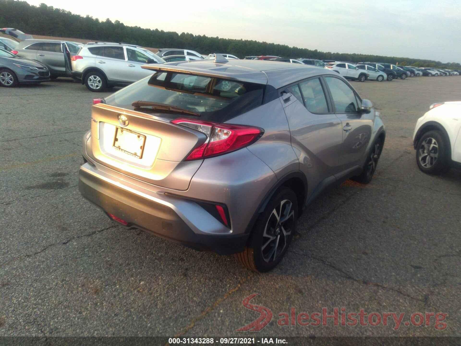 NMTKHMBX5JR040381 2018 TOYOTA C-HR