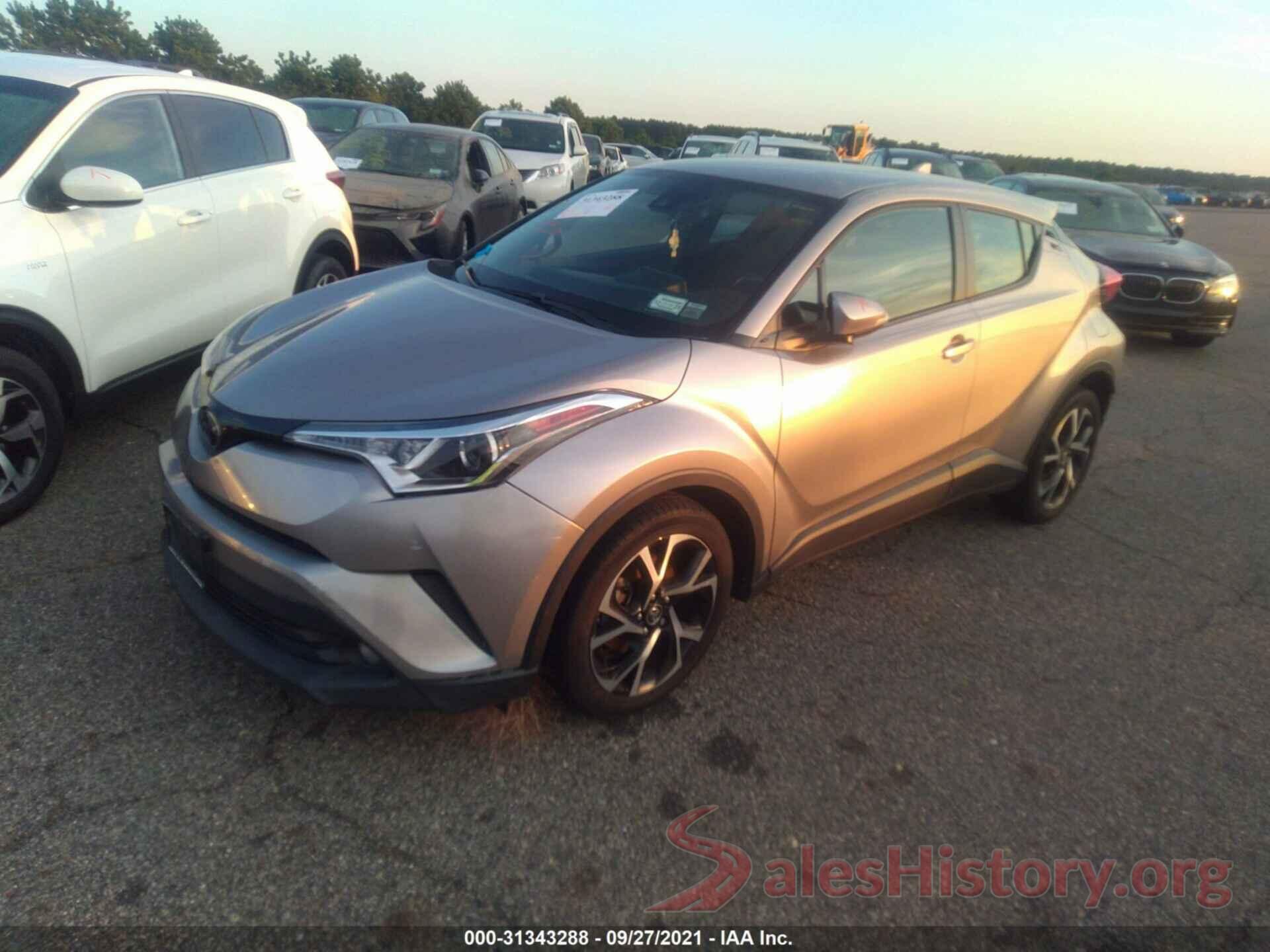 NMTKHMBX5JR040381 2018 TOYOTA C-HR