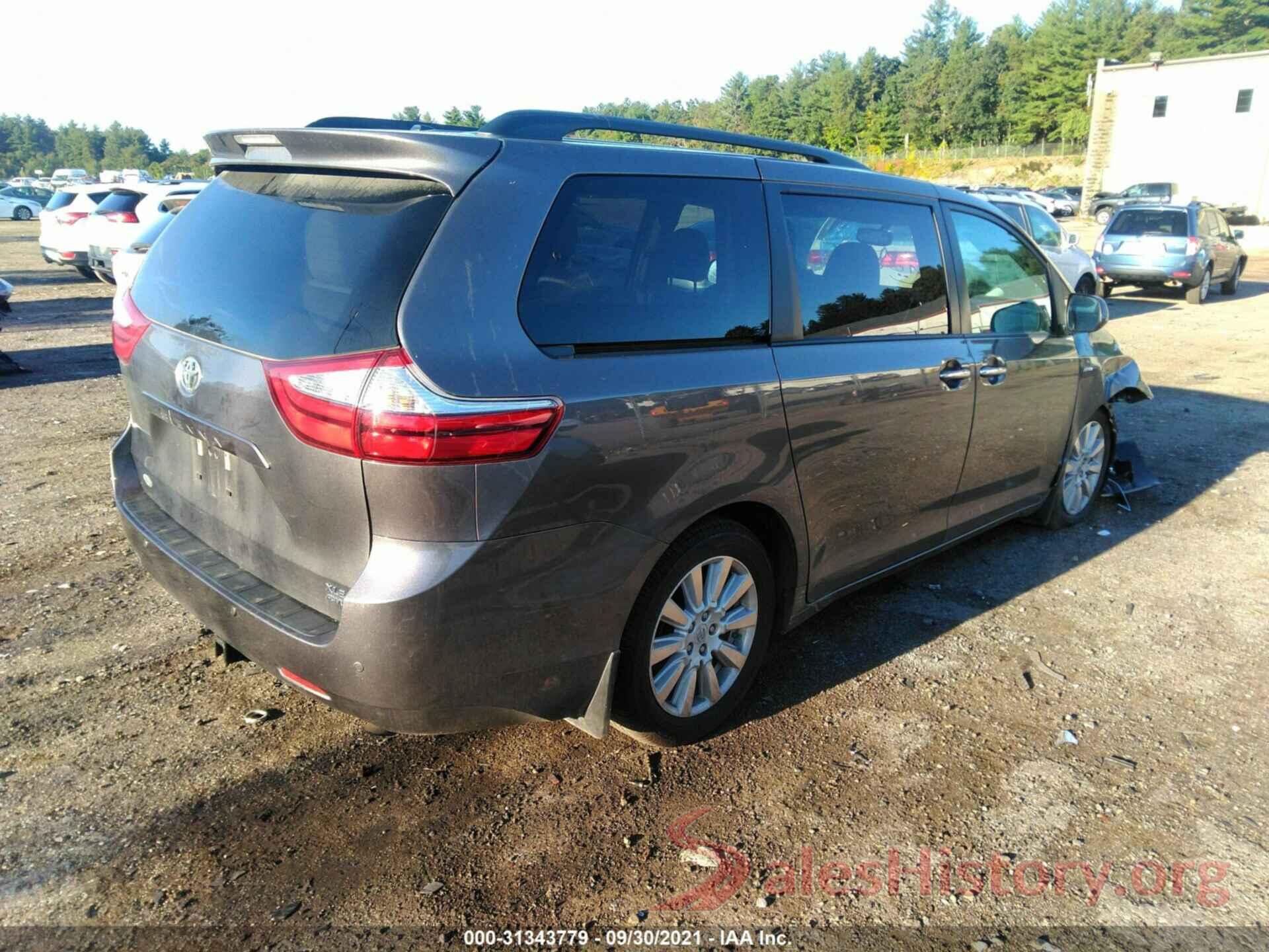 5TDDZ3DC3HS163179 2017 TOYOTA SIENNA