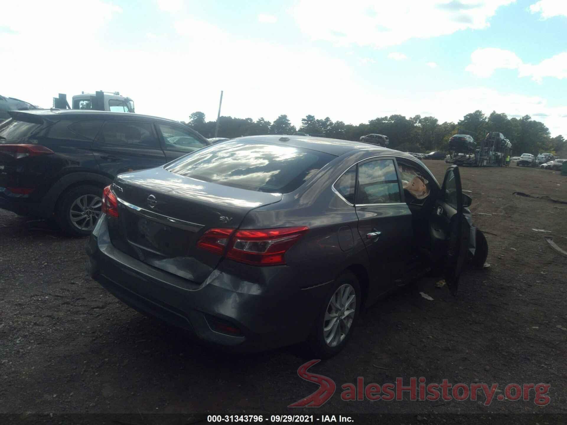 3N1AB7AP4KY233605 2019 NISSAN SENTRA