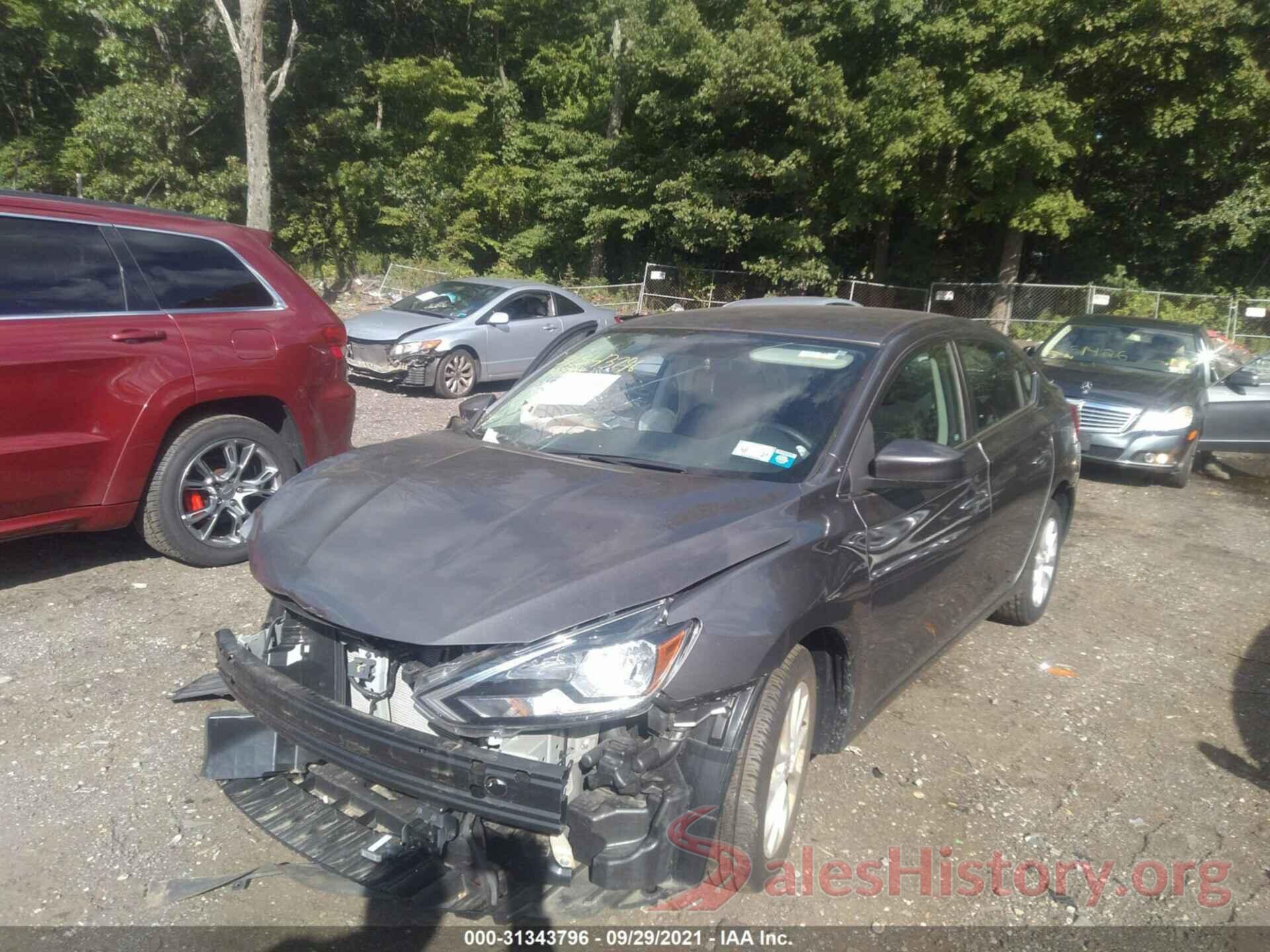 3N1AB7AP4KY233605 2019 NISSAN SENTRA