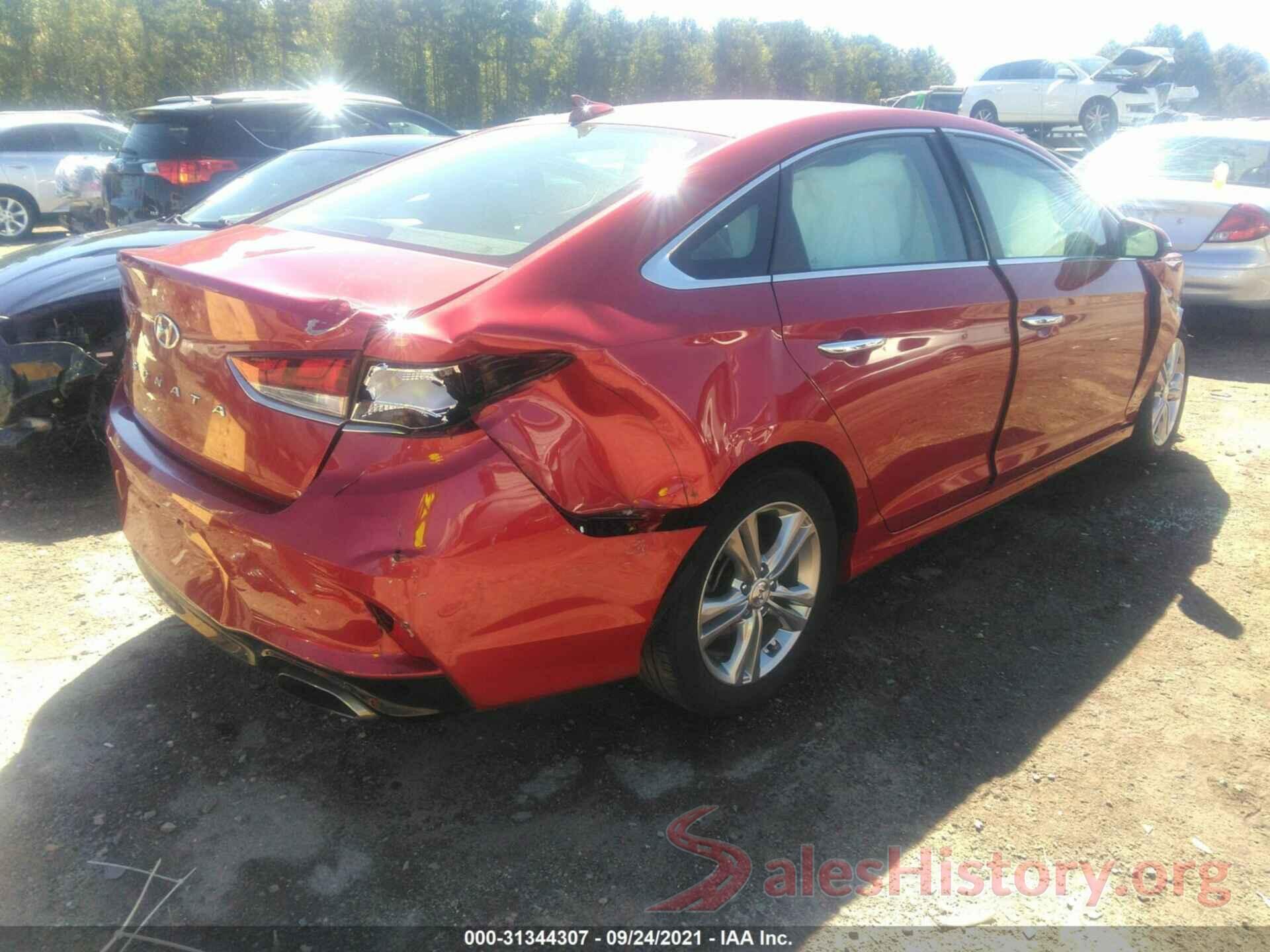 5NPE34AF0JH663676 2018 HYUNDAI SONATA