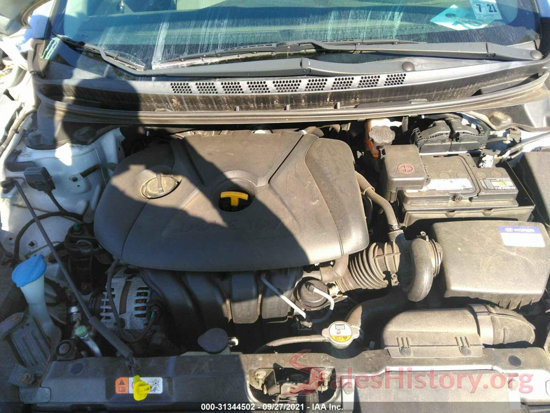 KMHDH4AE0GU519012 2016 HYUNDAI ELANTRA