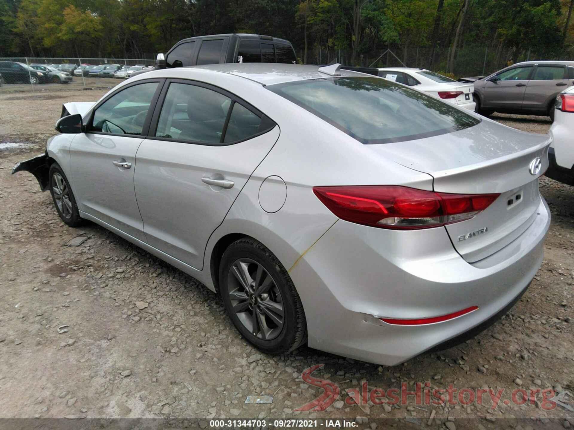 5NPD84LF7JH292252 2018 HYUNDAI ELANTRA