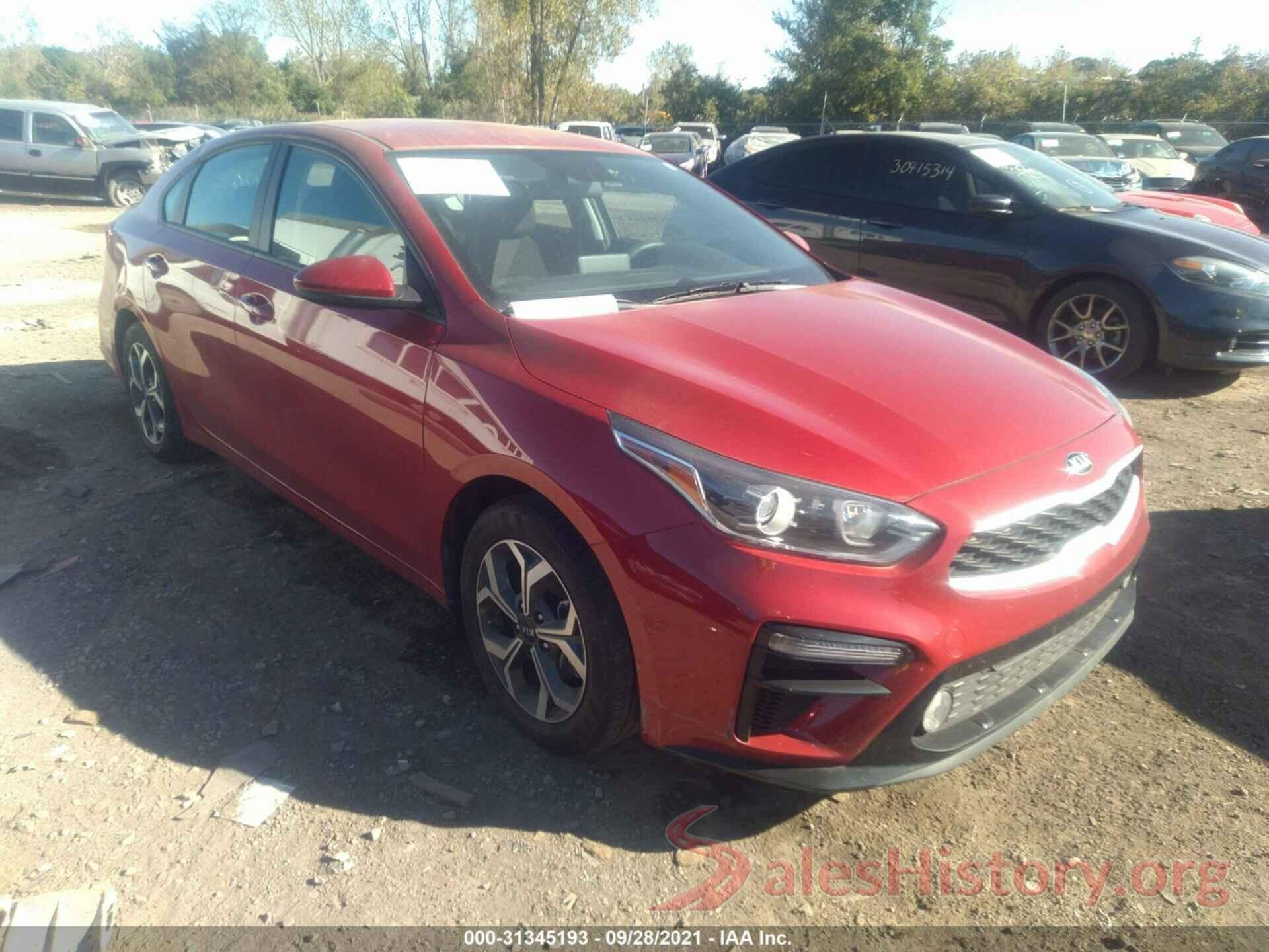 3KPF24AD1LE248010 2020 KIA FORTE