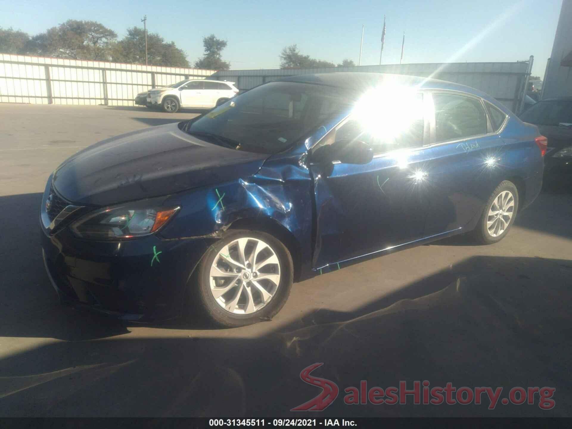 3N1AB7AP7KY360672 2019 NISSAN SENTRA