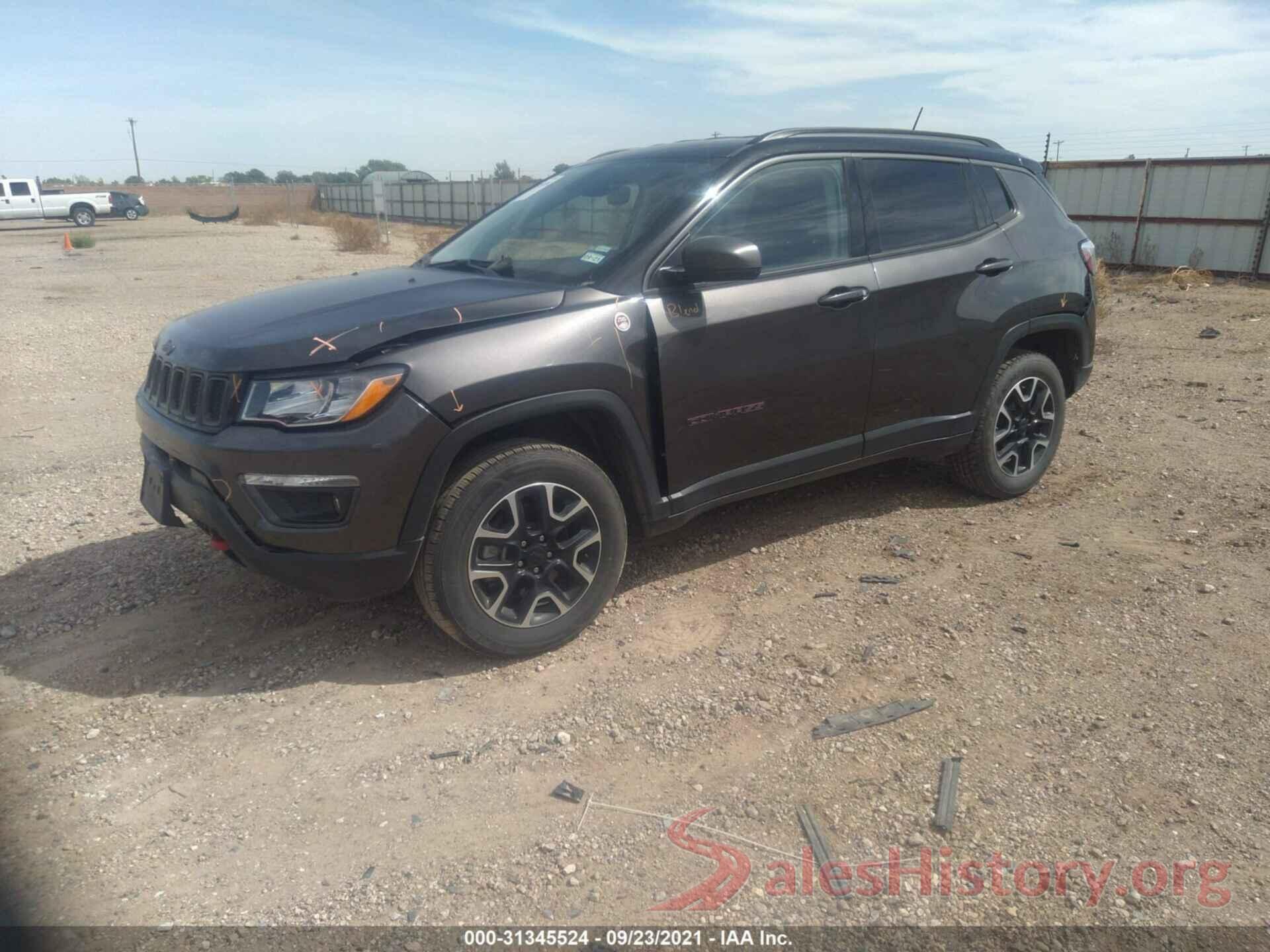 3C4NJDDB1LT123593 2020 JEEP COMPASS