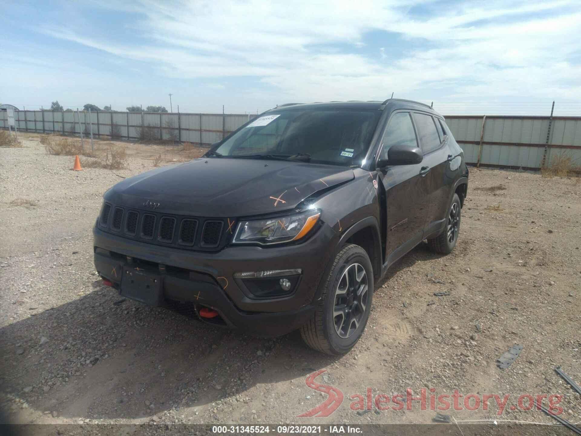 3C4NJDDB1LT123593 2020 JEEP COMPASS