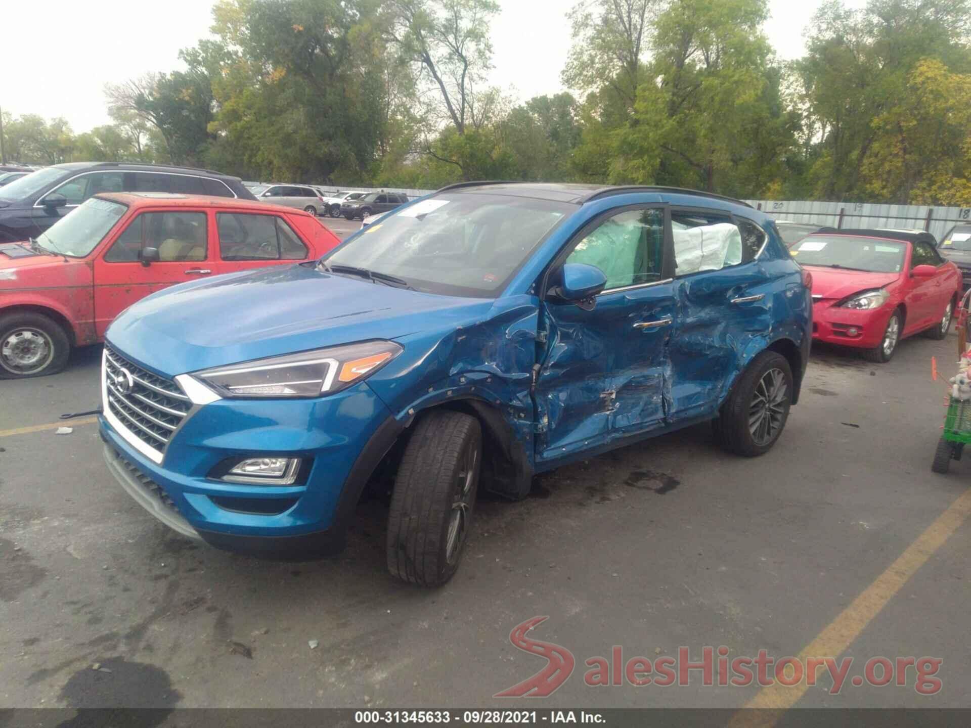 KM8J3CAL5KU847156 2019 HYUNDAI TUCSON