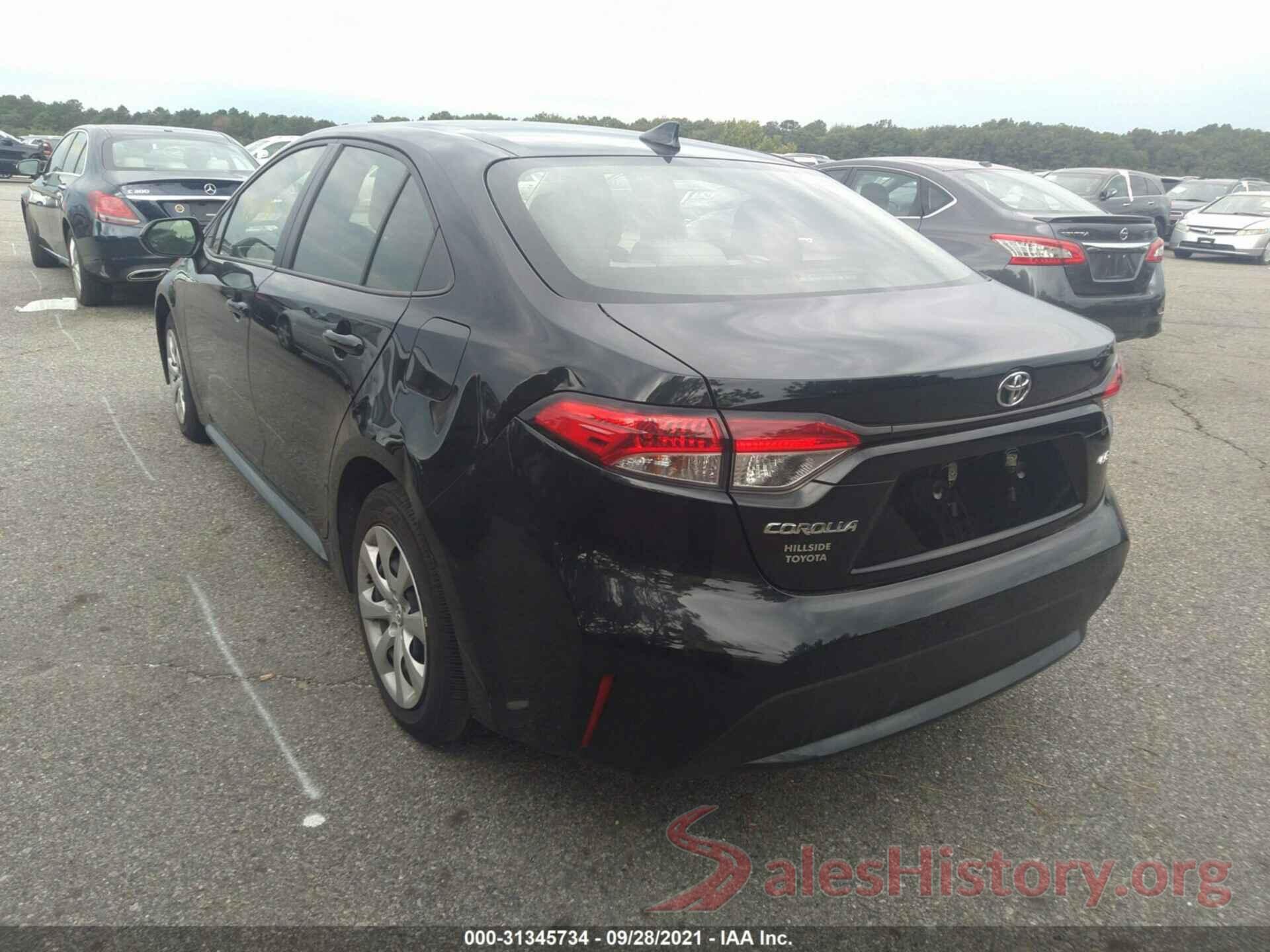 JTDEPMAEXMJ136140 2021 TOYOTA COROLLA