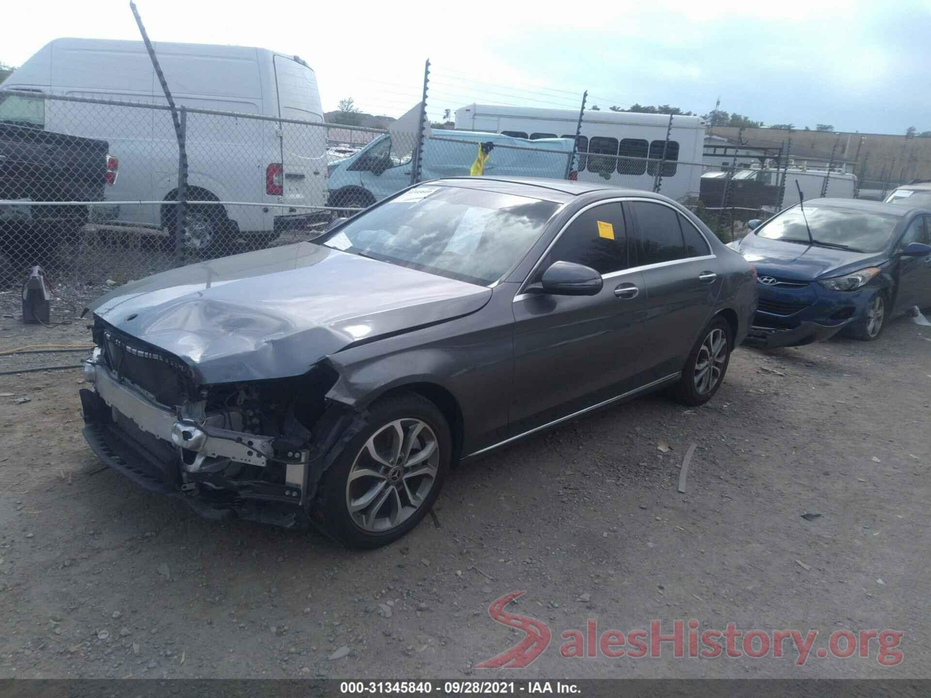 55SWF4KB3HU211686 2017 MERCEDES-BENZ C-CLASS