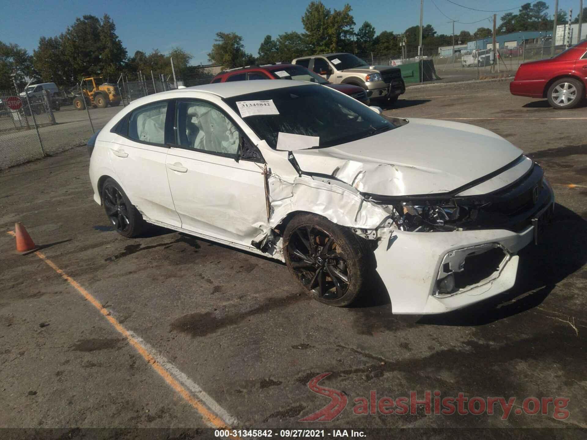 SHHFK7H47KU221327 2019 HONDA CIVIC HATCHBACK